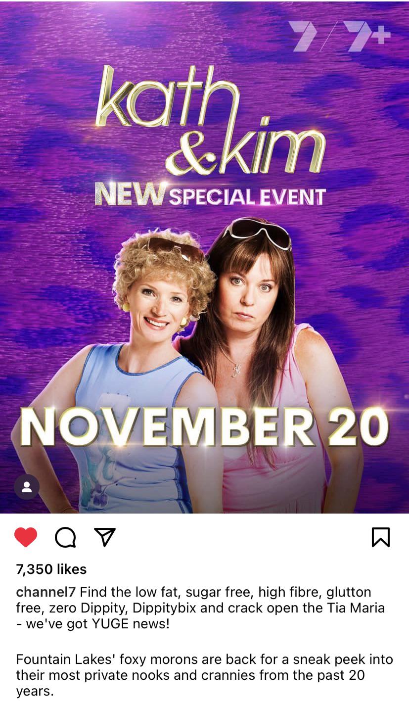 Get your footy franks and wedges ready! NOVEMBER 20th and 21st! r