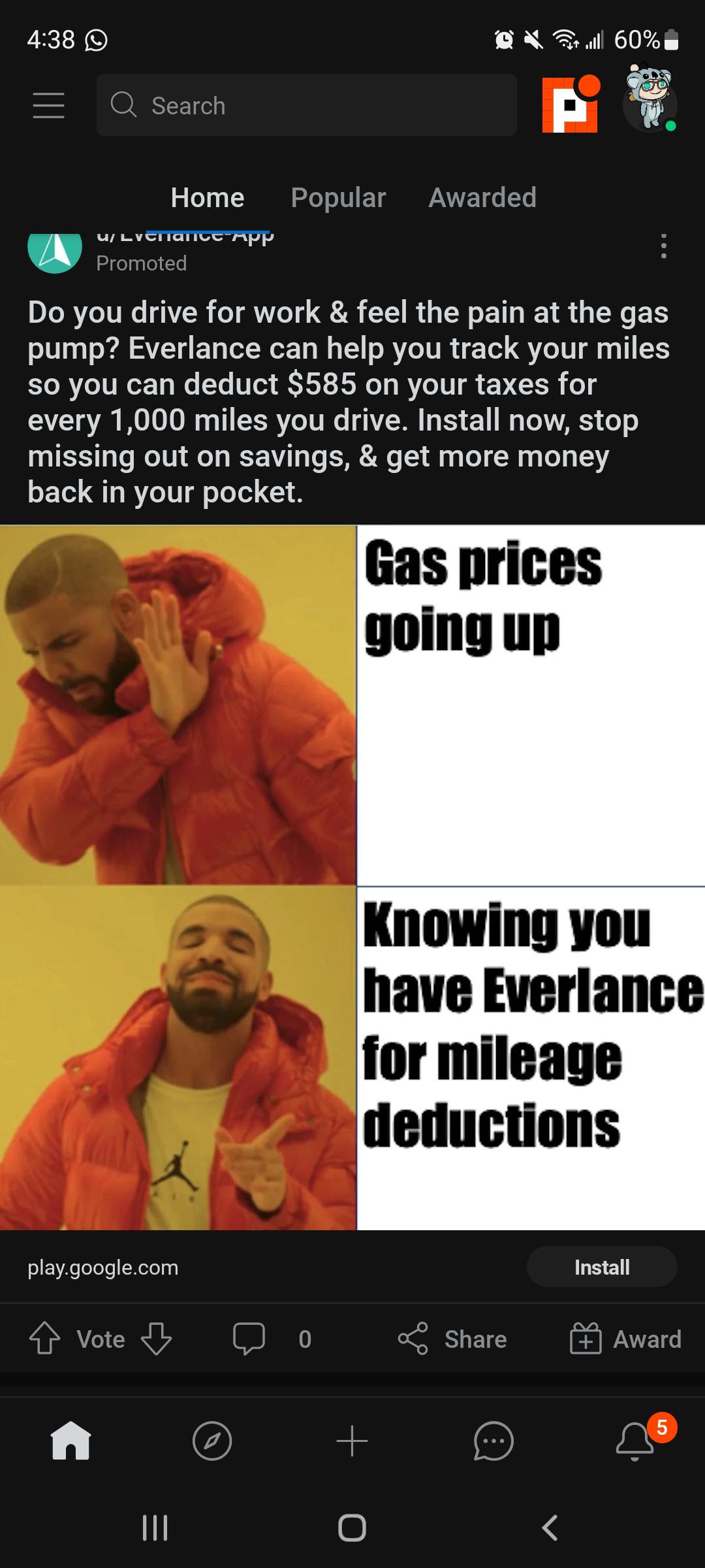 Saw this, read it wrong and thought how are they using E to write off