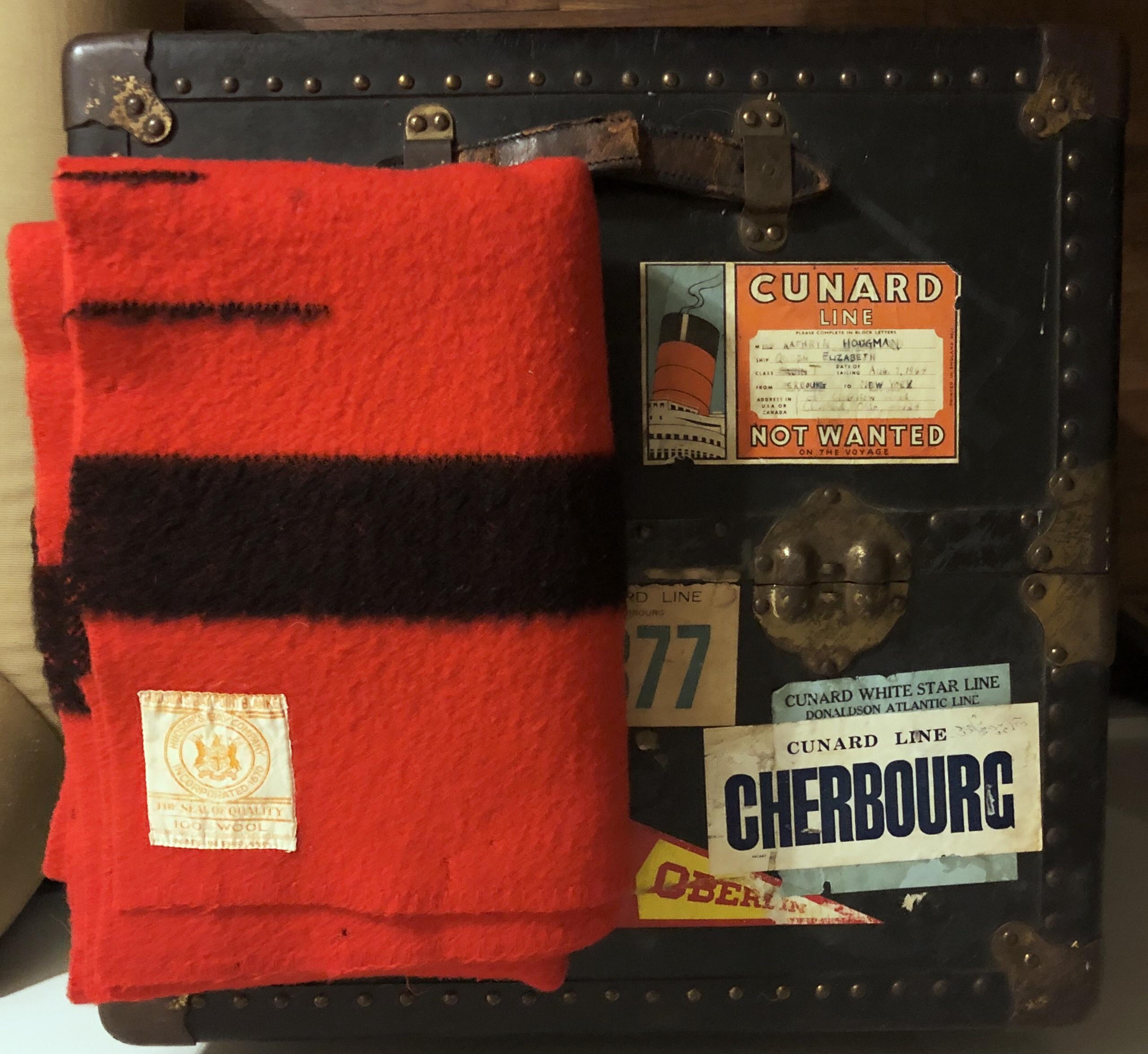 100 Wool Hudson’s Bay Point Blanket for 2.00! Beauty, eh? r