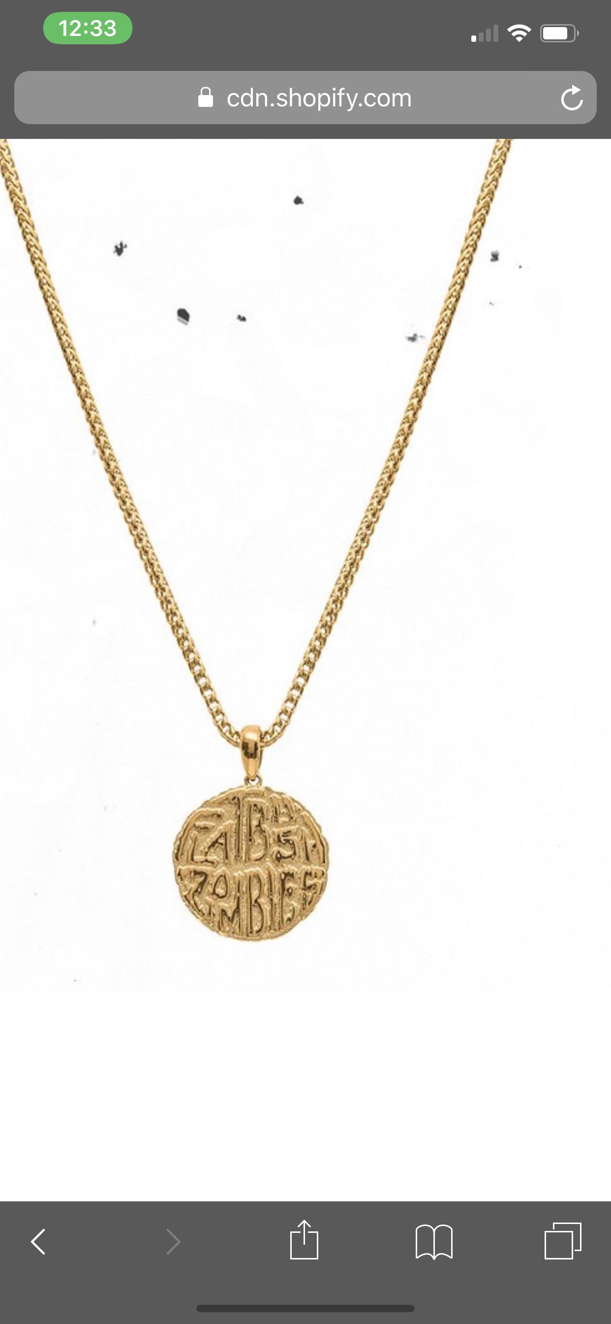 ISO FLATBUSH ZOMBIE “LA FMAILIA” CIRCLE CHAIN/PENDANT MINE GOT STOLEN