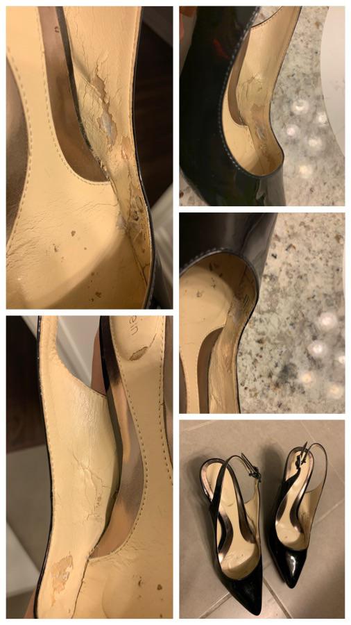 Help taking care of inside patent leather shoes. Bought these at TJMaxx