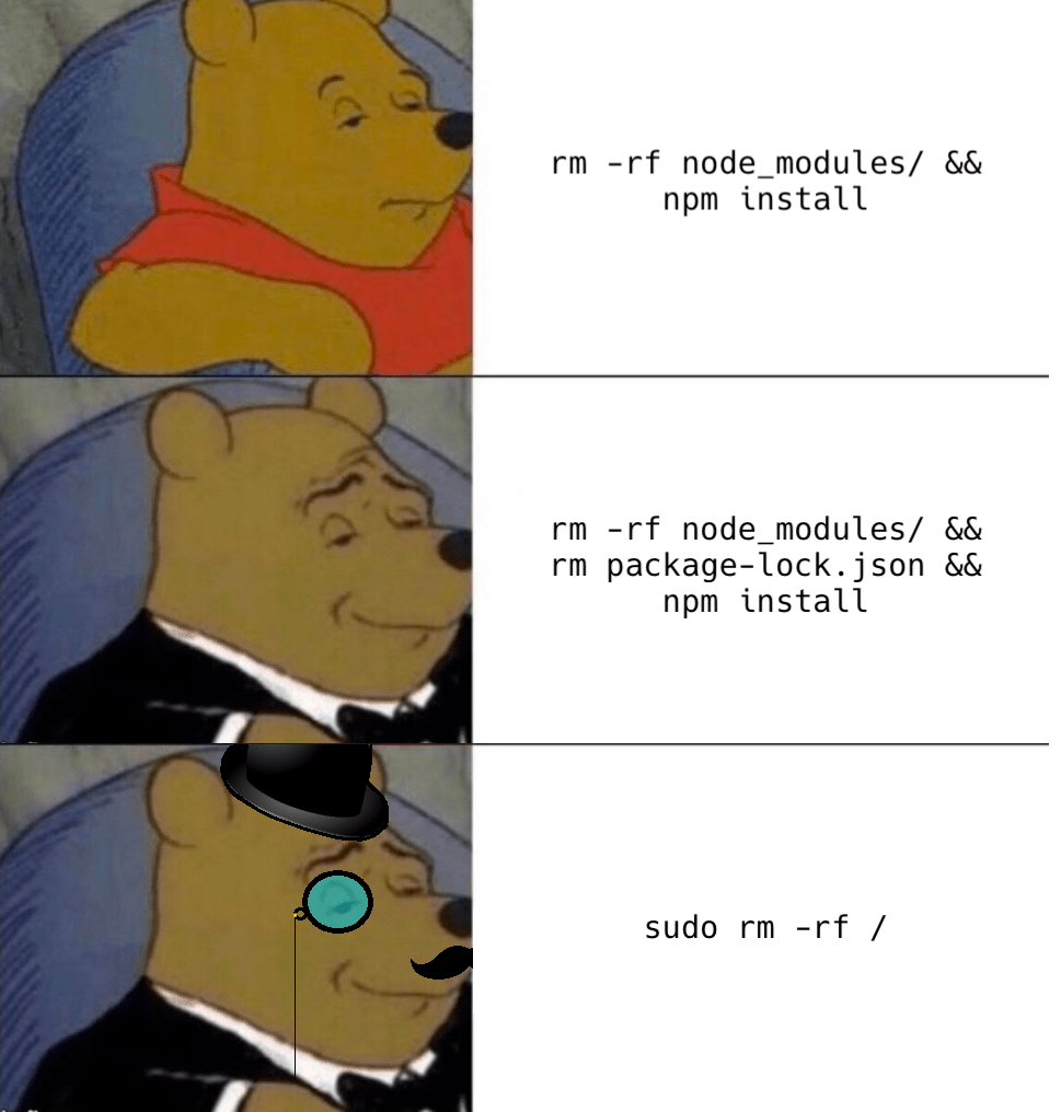 sudo rm rf this_sub r/ProgrammerHumor