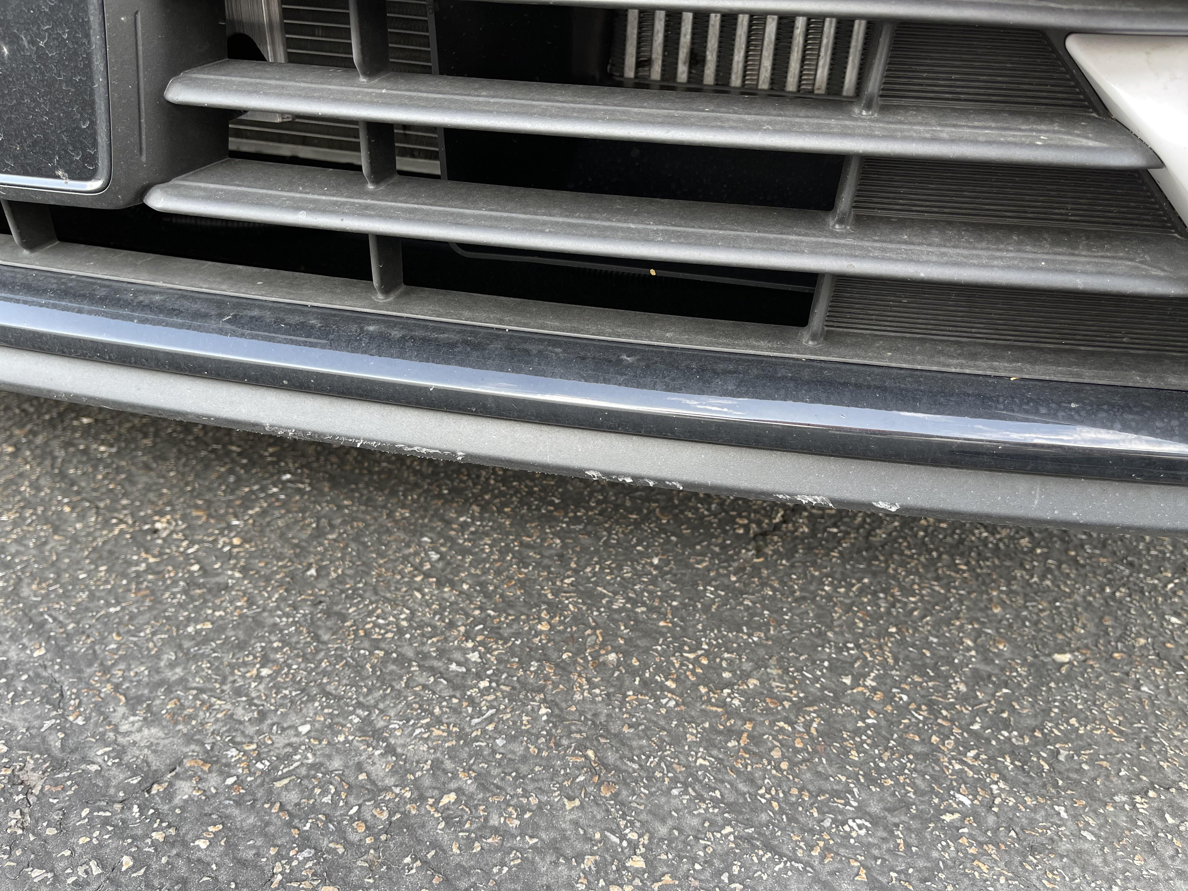 Does anyone know how to get the plastic scuff marks off? It's the front