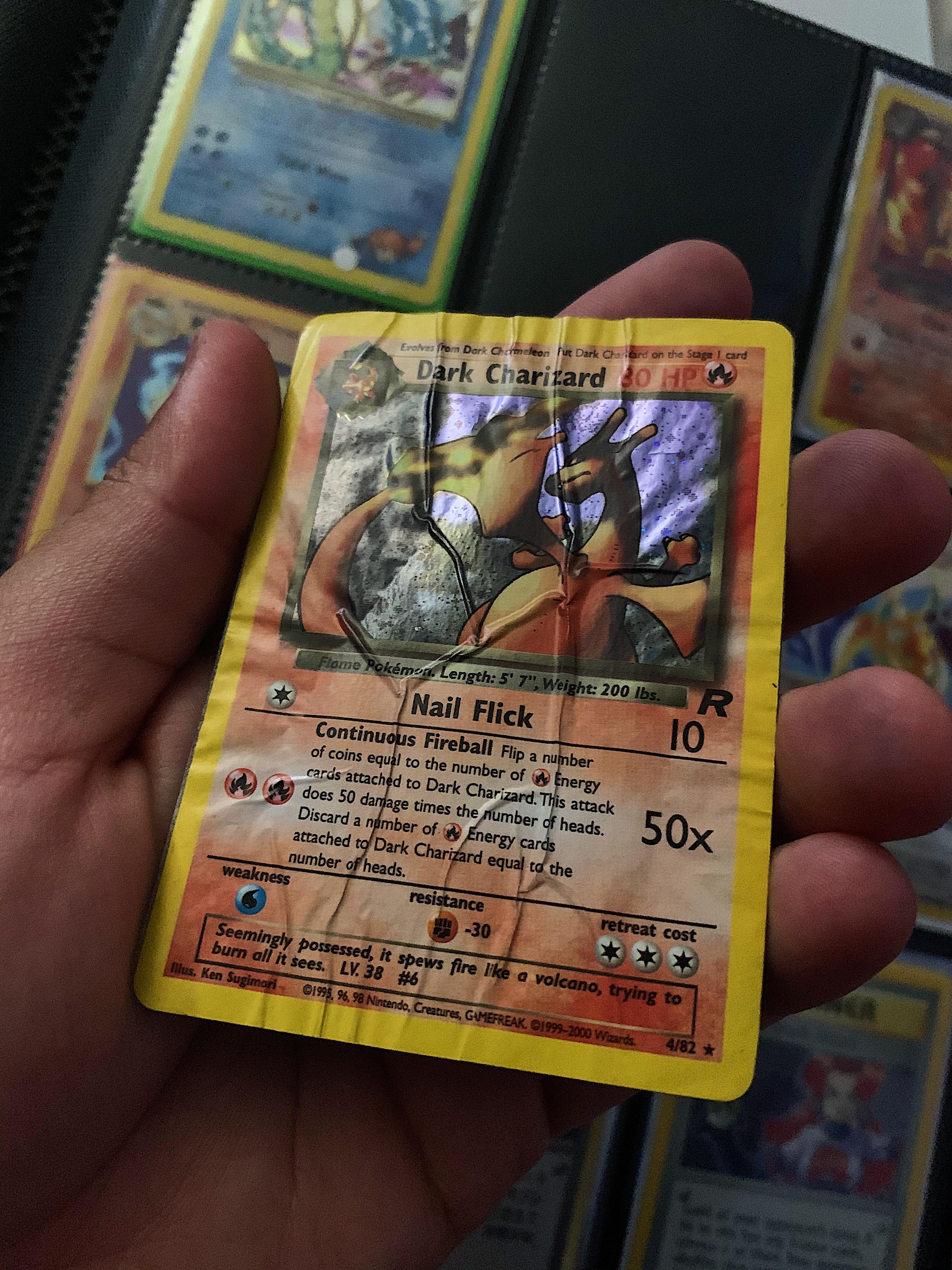 Does anybody else collect damaged cards?😅 r/PokemonTCG