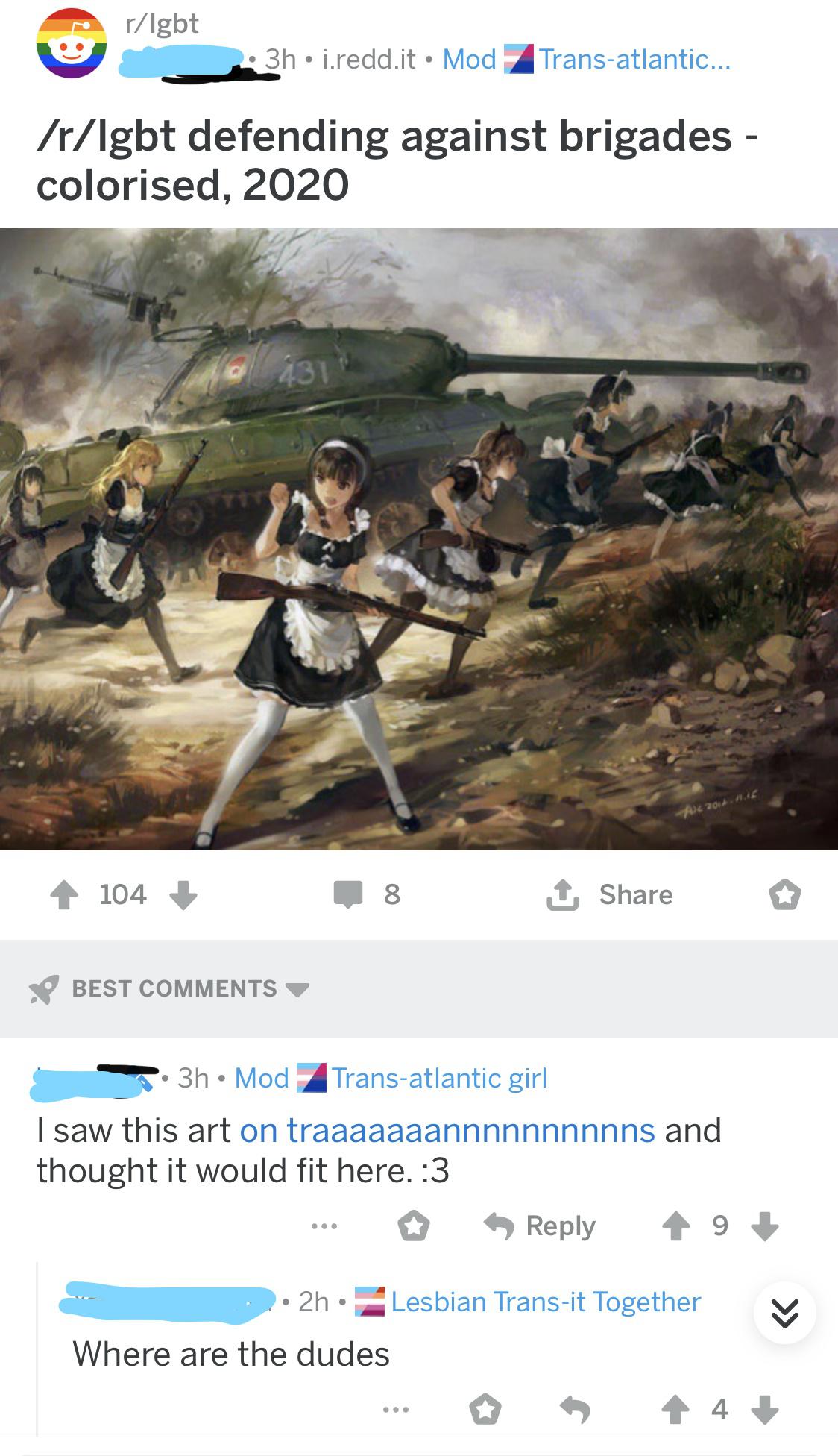 Examples of trans people/activists trying to take away our rights