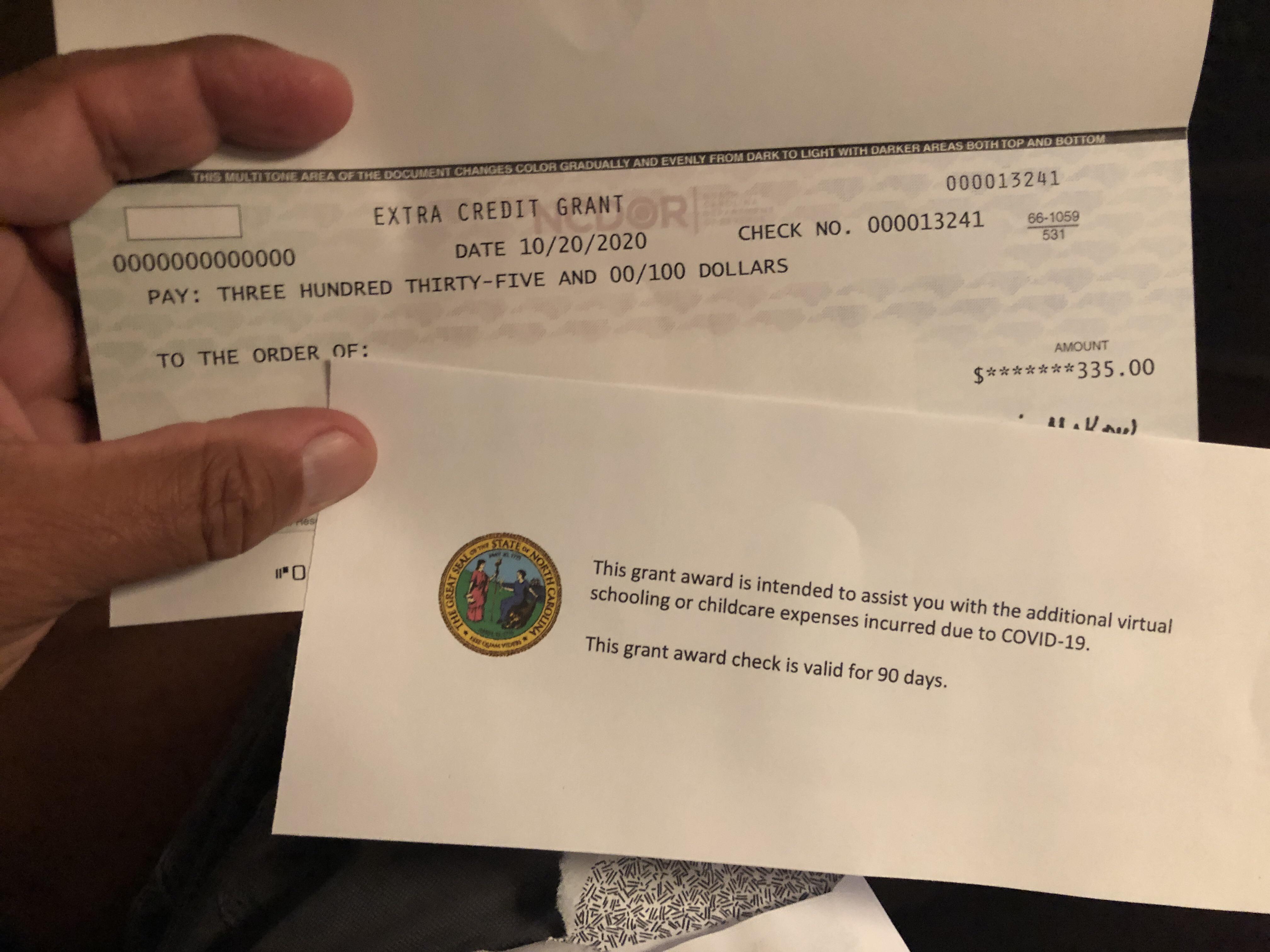 Extra Credit Grant Is this a thing? raleigh