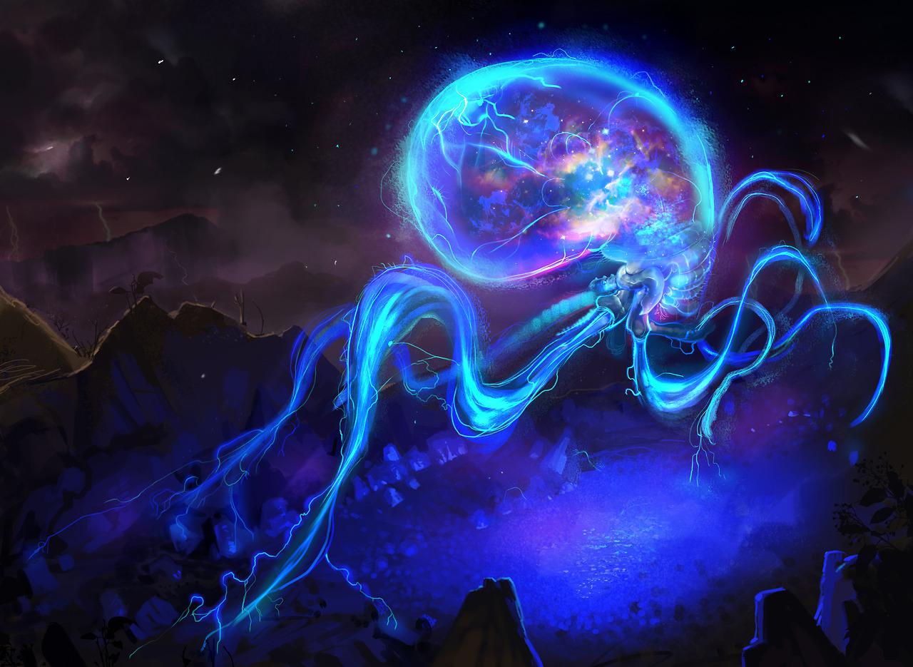 Void Stalker Elemental by Marco Nelor ImaginaryElementals