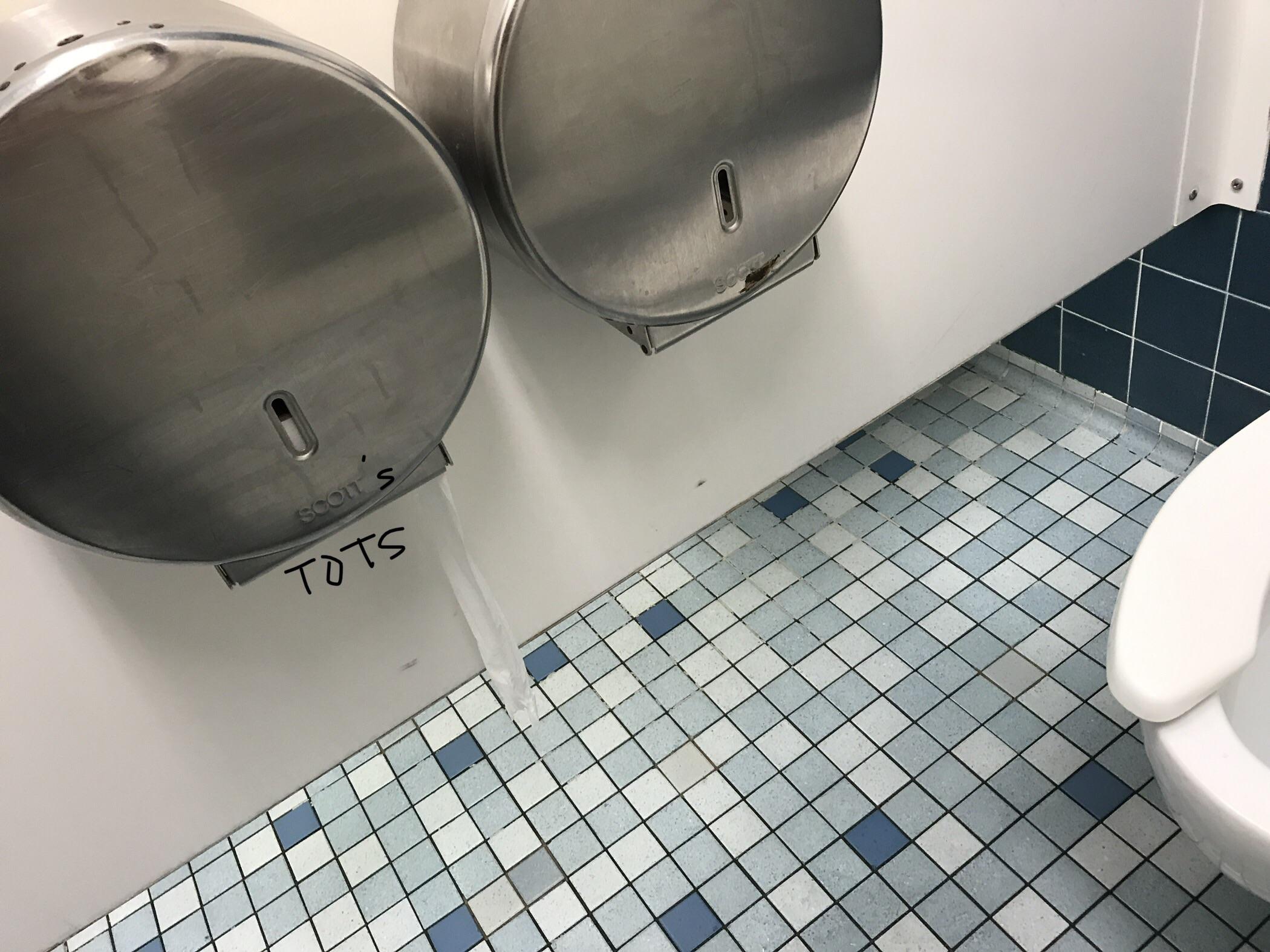 Saw this at a bathroom in Epcot and was reminded of this subreddit r