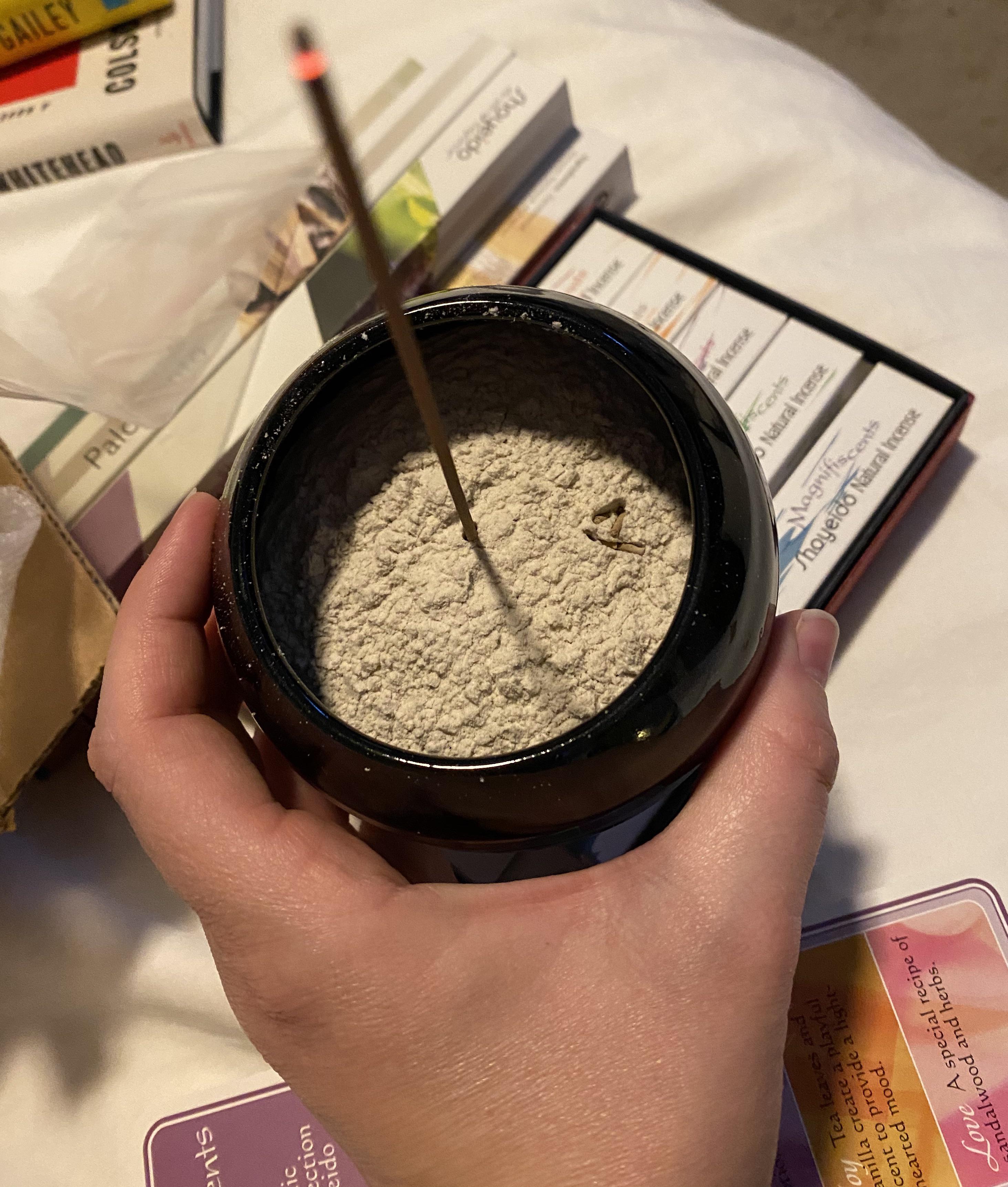 Maybe a silly question do I need to pick up the ashes that fall into