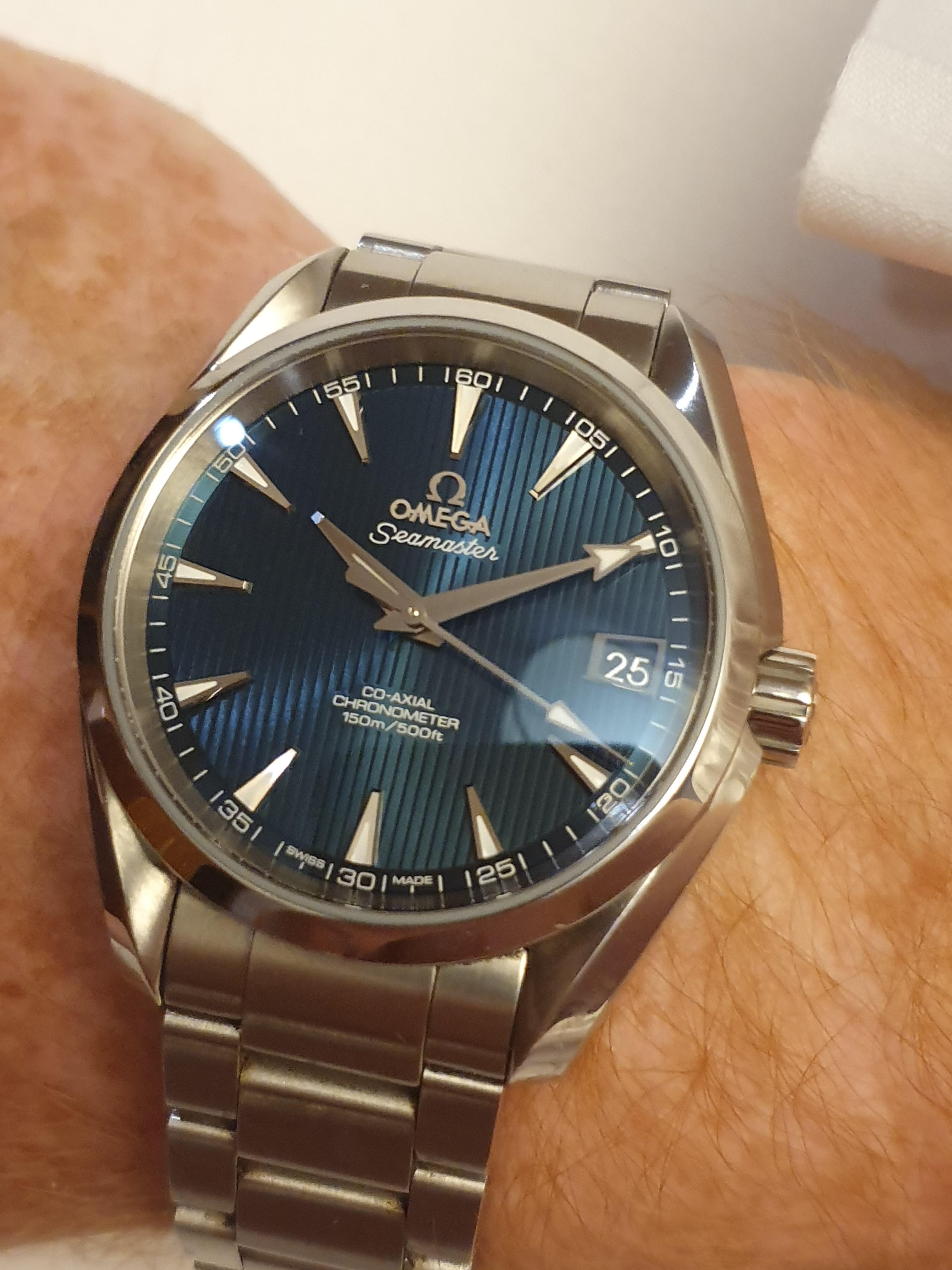 [Omega] Skyfall Aqua Terra Watches