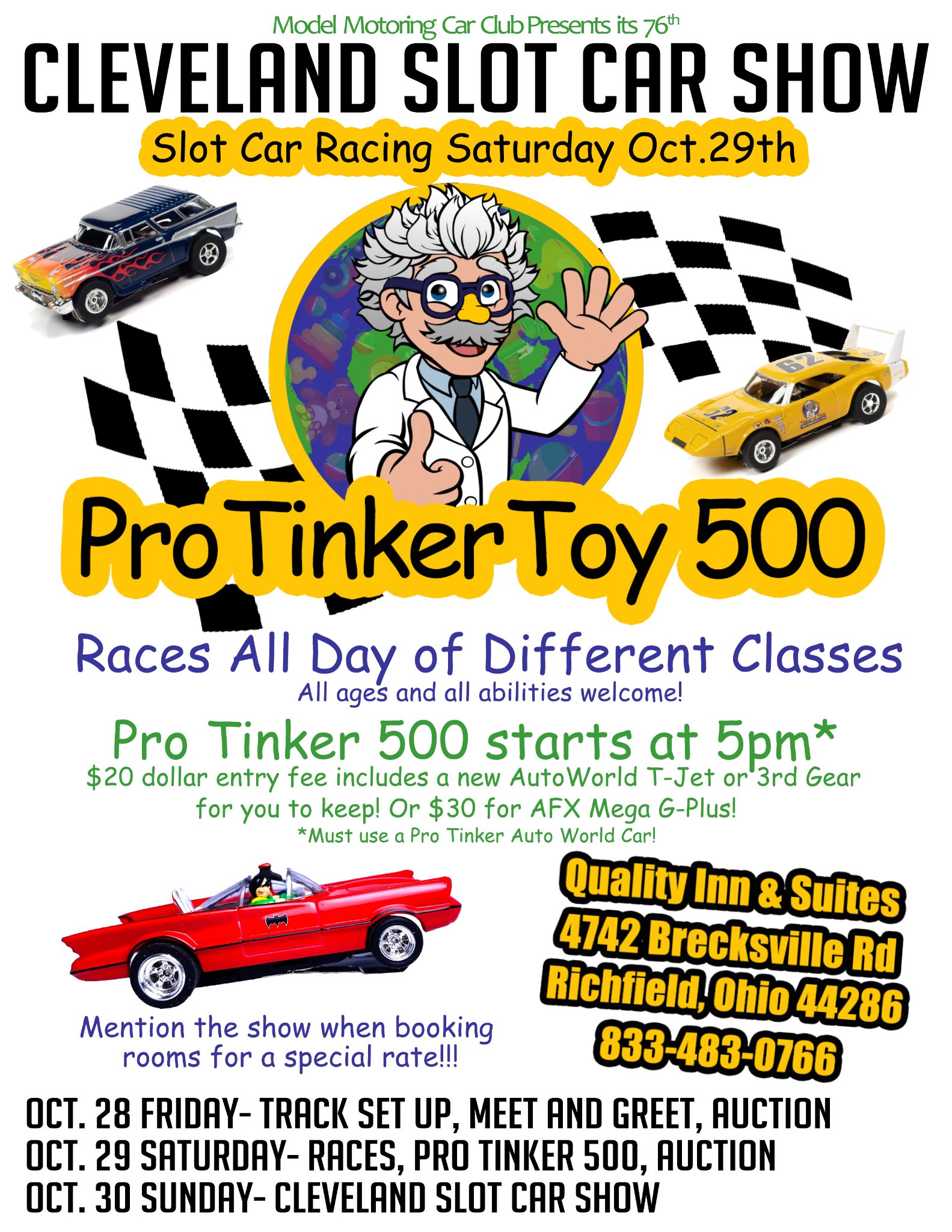 Cleveland Slot Car Show! Come if you can Should be a FUN