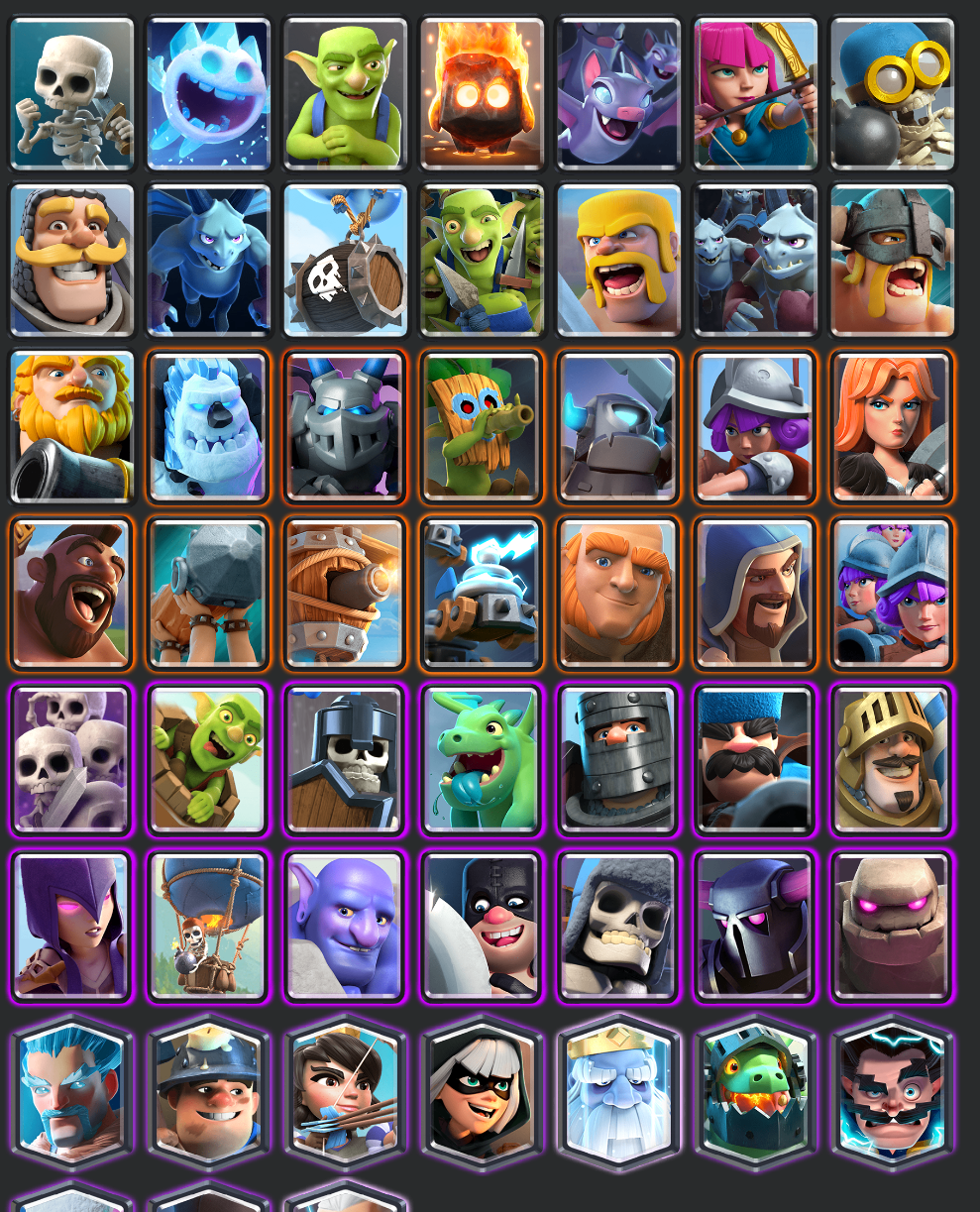[IDEA] Troop challenge No spells, no buildings, just troop cards! ClashRoyale