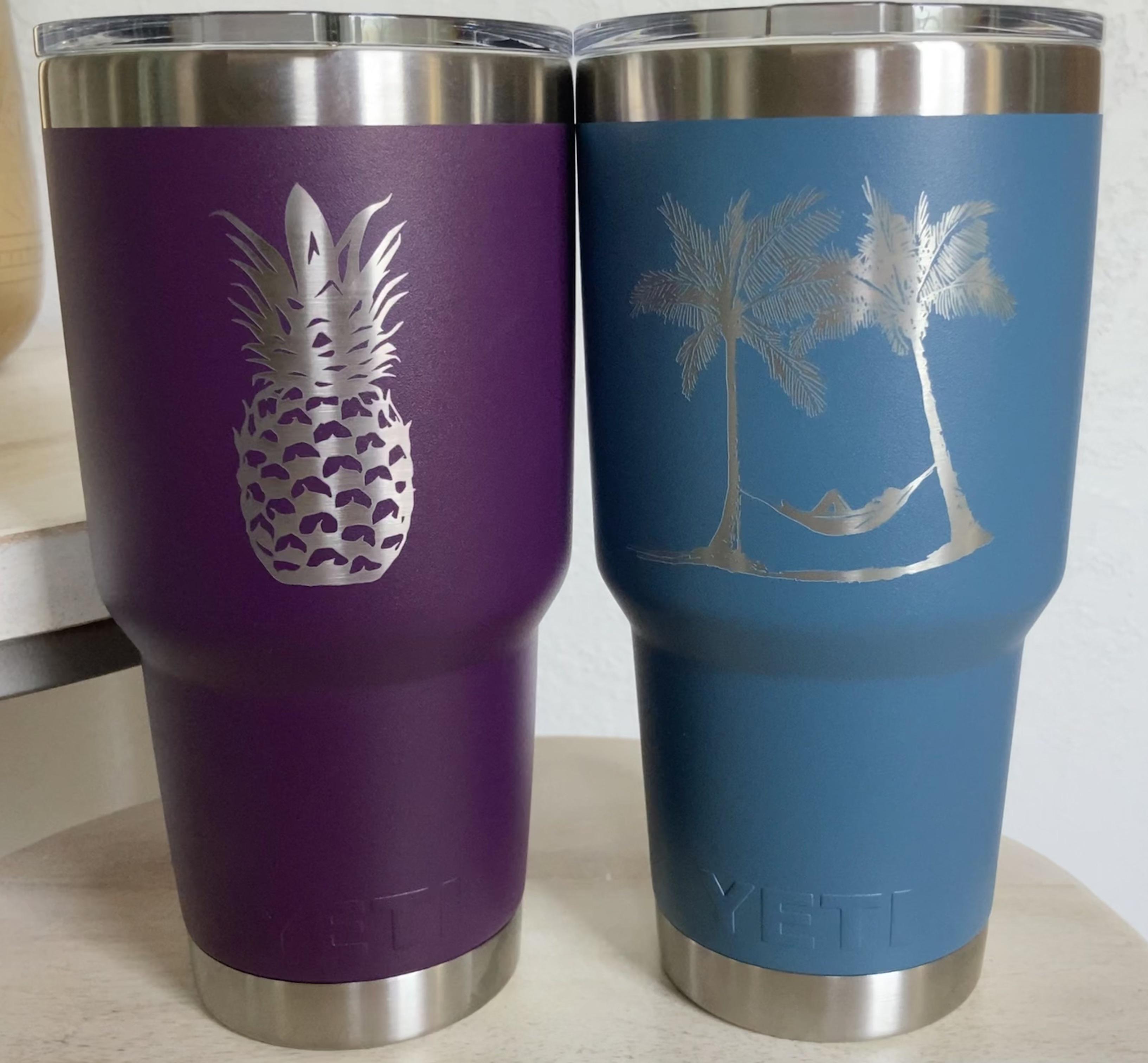My first Yeti items ever 30oz ramblers in Nordic Purple/Blue. Have