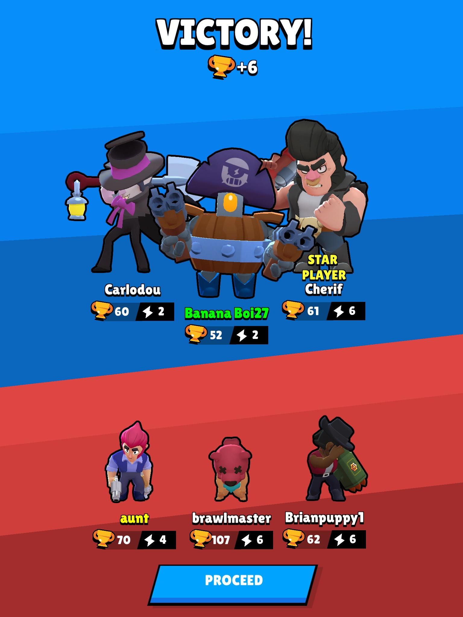 Yellow name font???? Today I came across an interesting colt Brawl_Stars