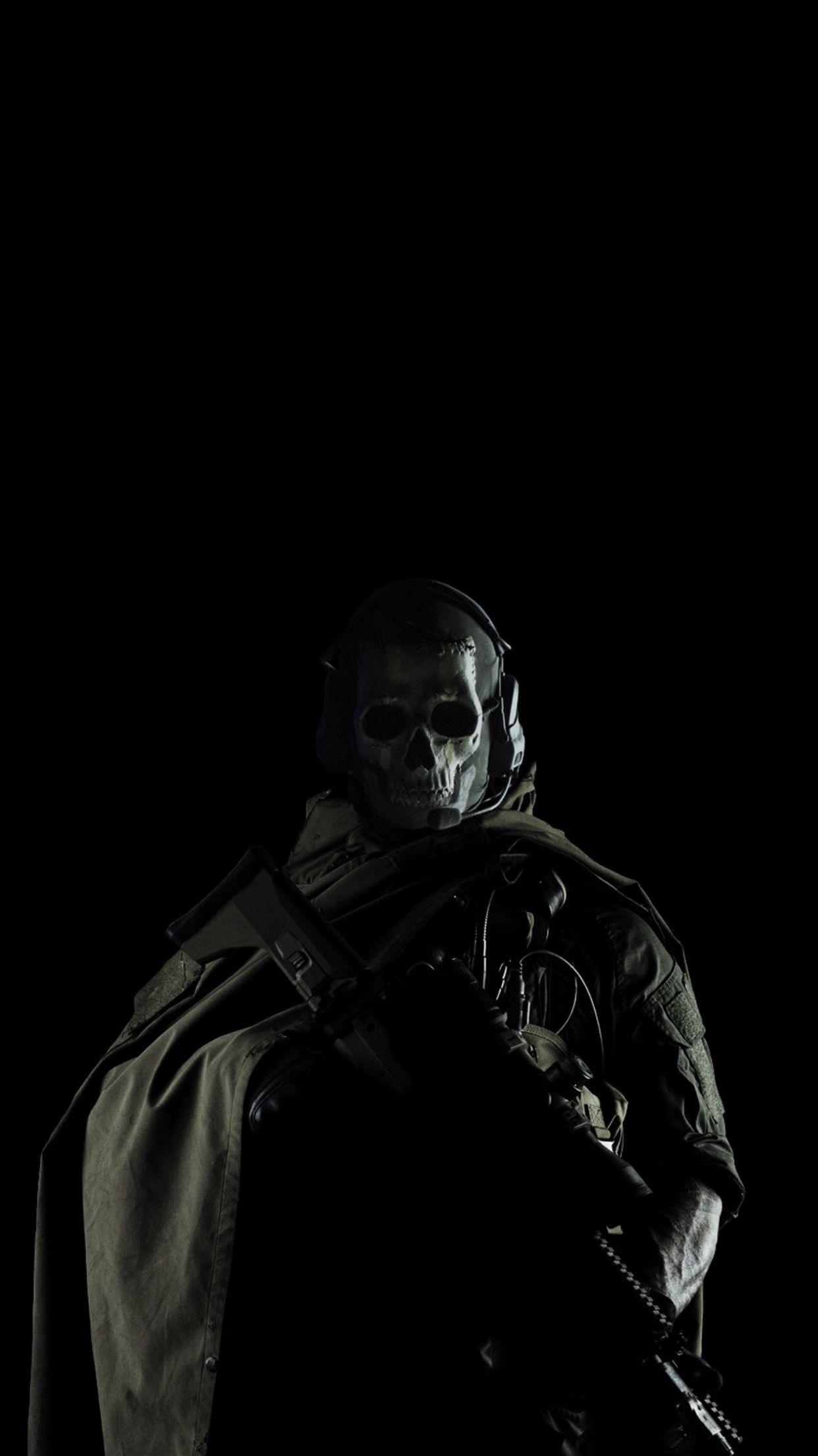 Call of duty modern warfare ghost wallpaper plmdrink