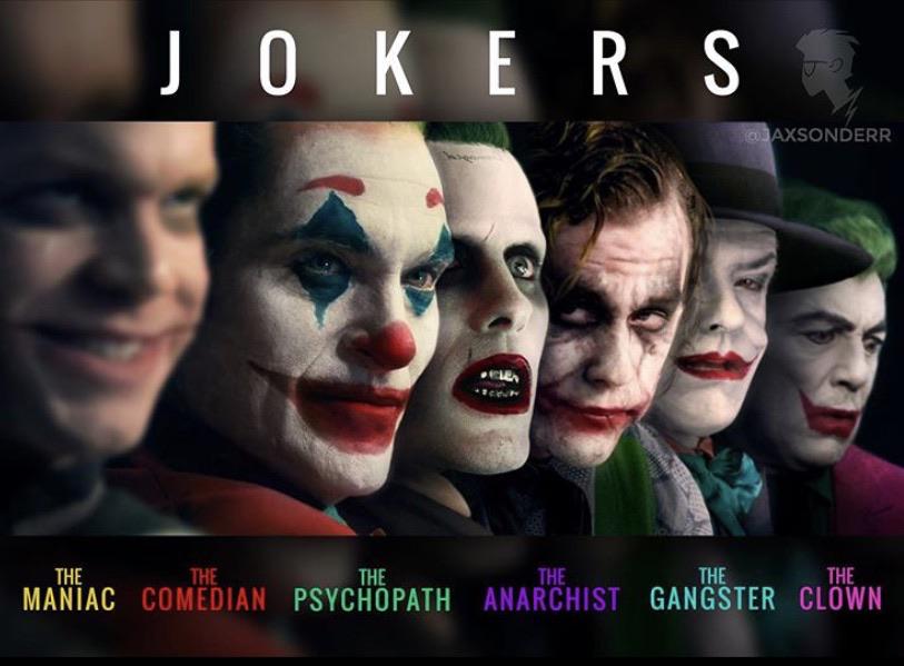 Jokers by jaxsonderr on ig r/joker