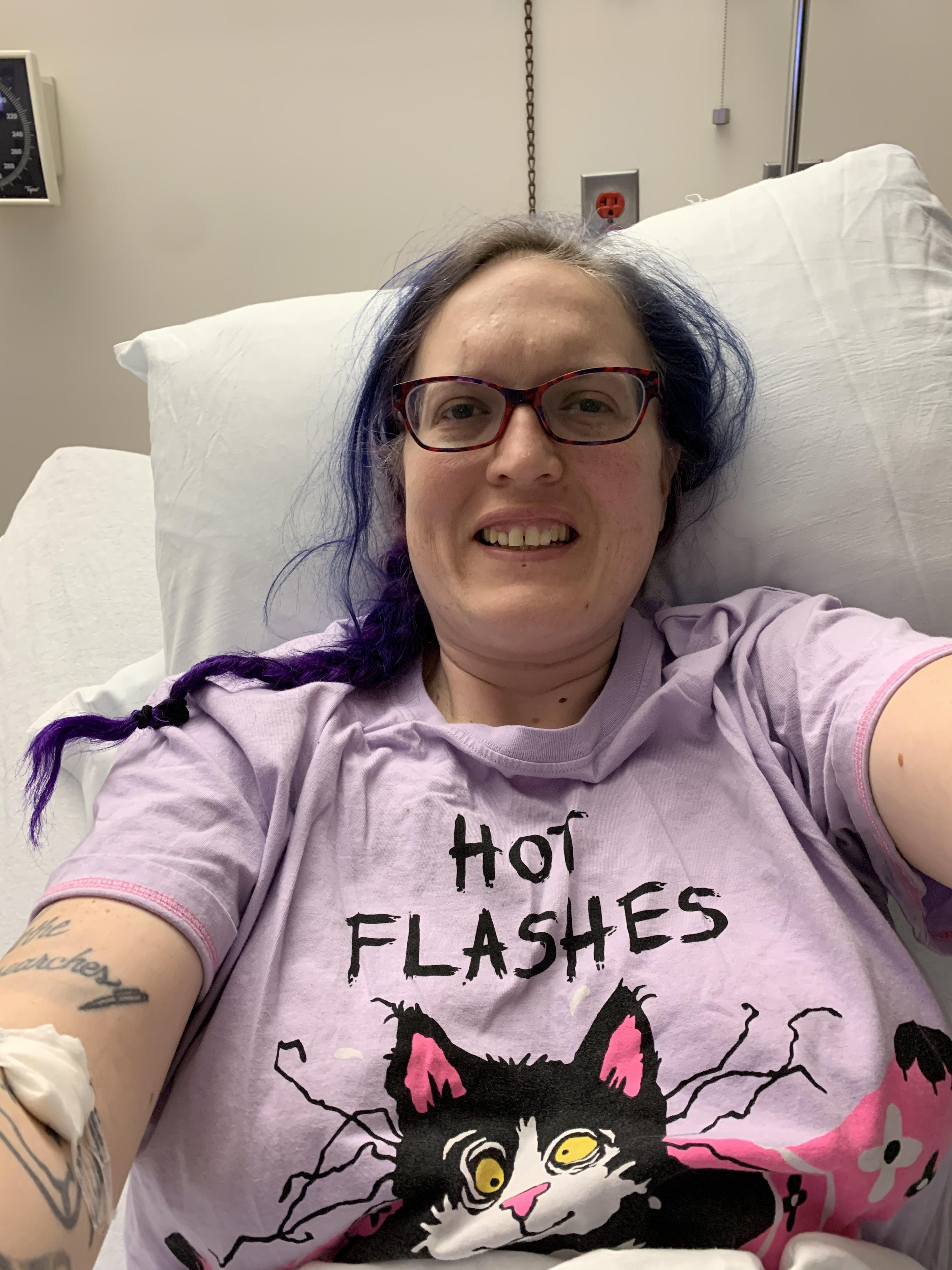 Finally in the club! Had my total abdominal hysterectomy with a