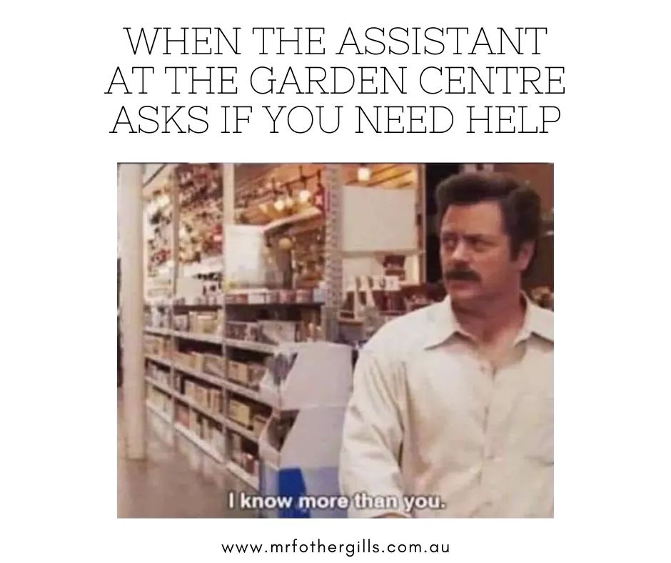 Me, after being on this subreddit for a couple of years. r/gardening