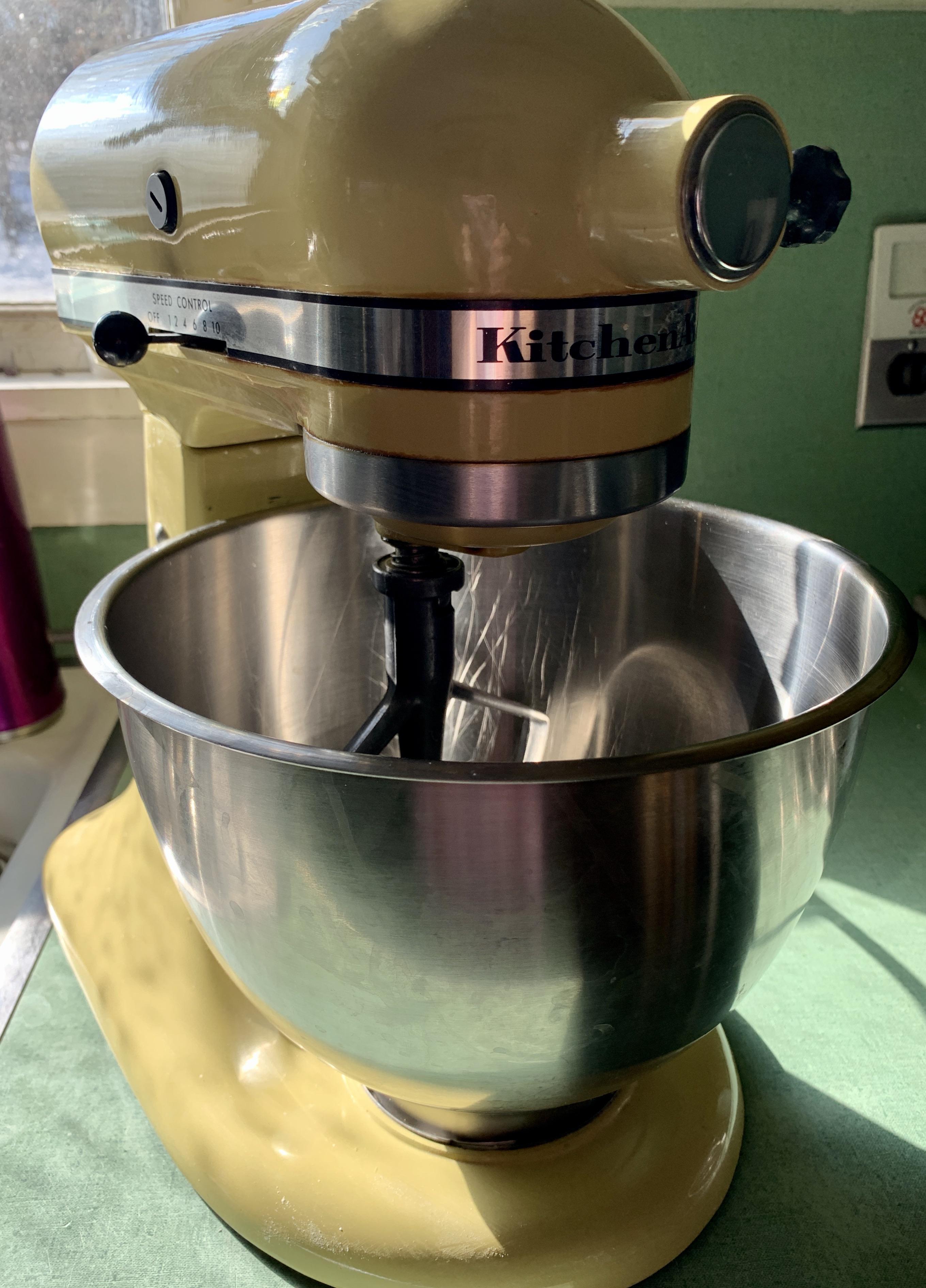 My Big Bertha, belonged to my husband's grandmother. I love the color