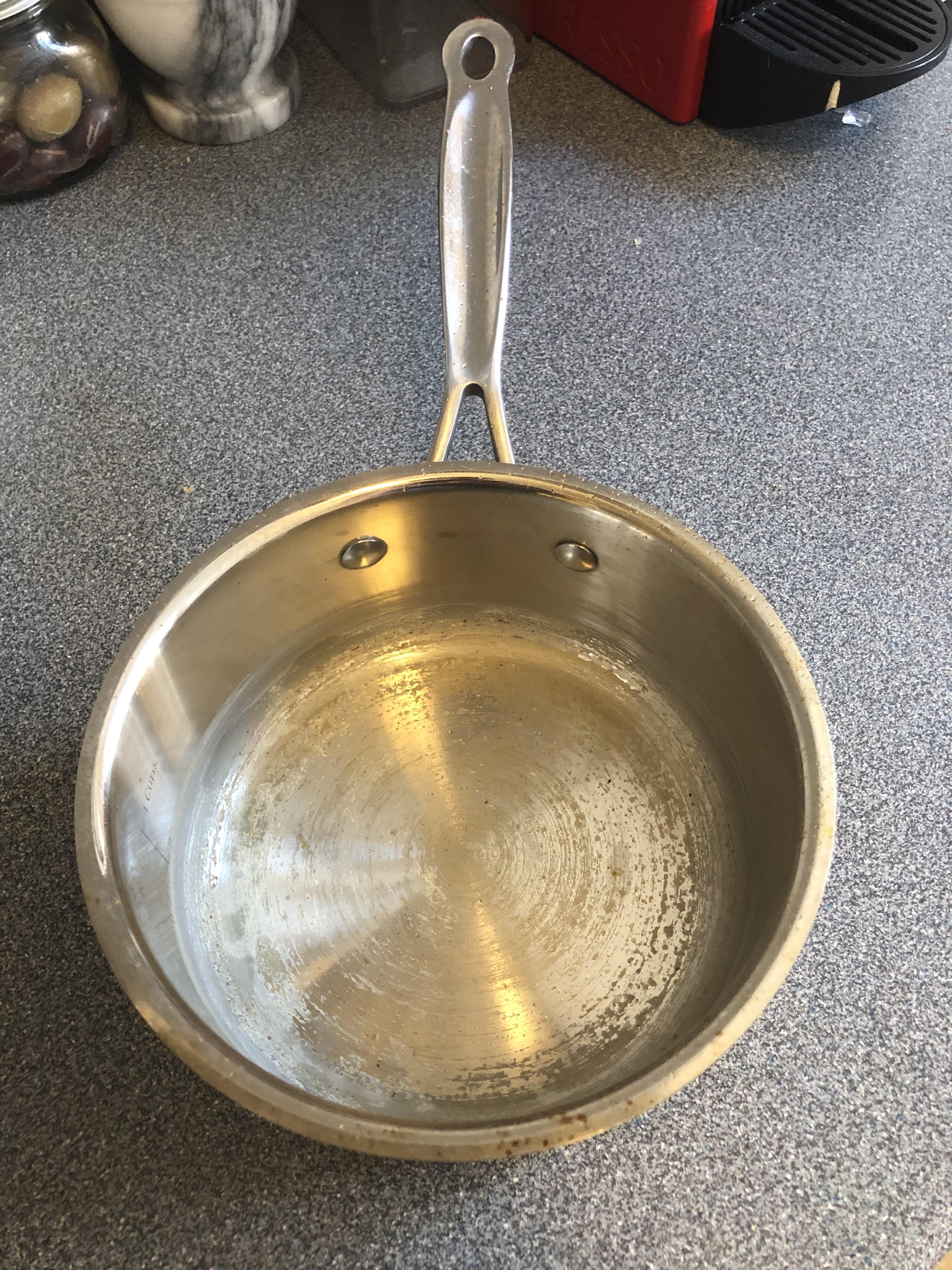 How to revive/restore this relatively new saucepan? r/howto