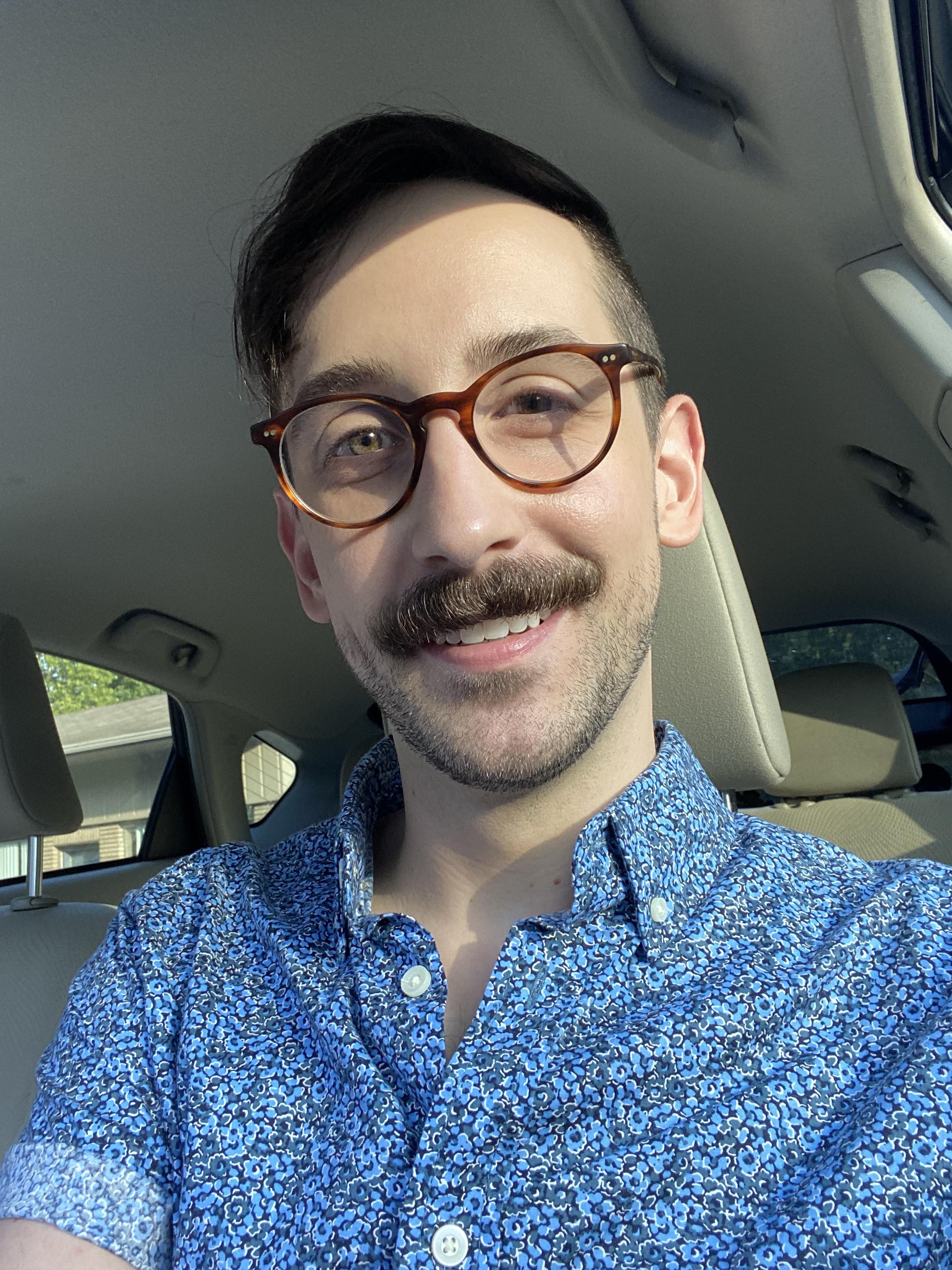 All dressed up with no where to go r/Moustache