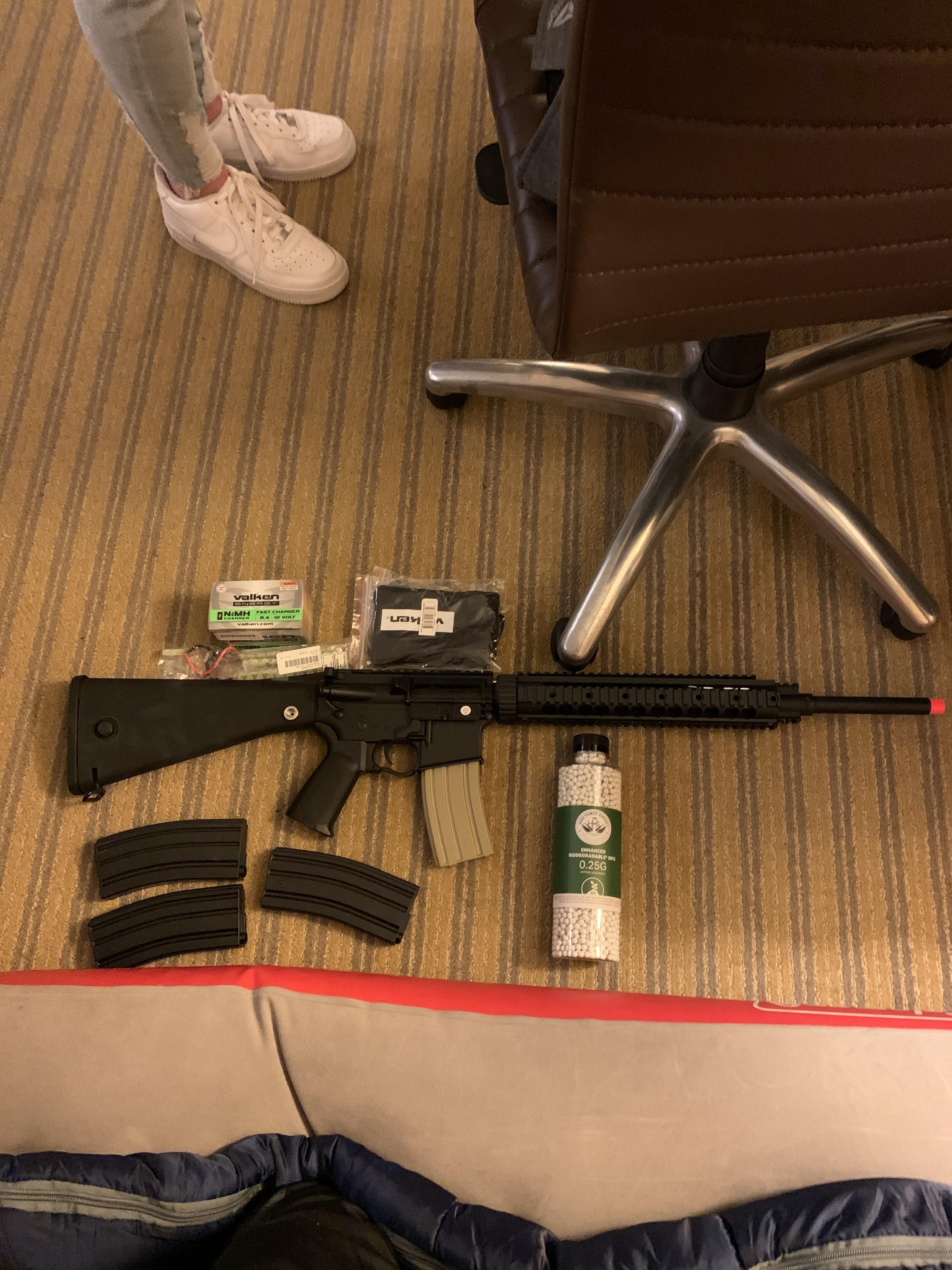 Small Purchase today. Shoutout to MiR Tactical from Illinois r/airsoft