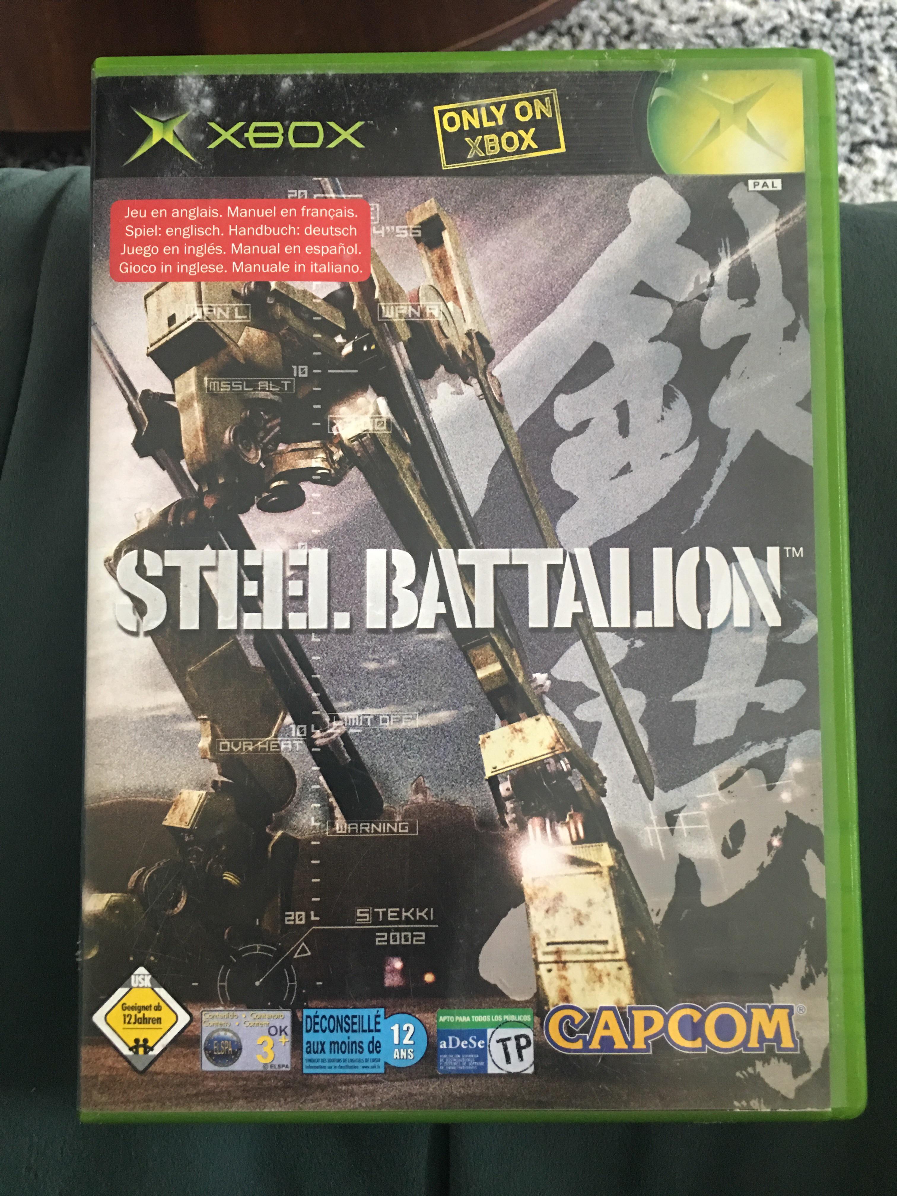 How much Steel Battalion PAL is worth ? Sadly no manual r/originalxbox