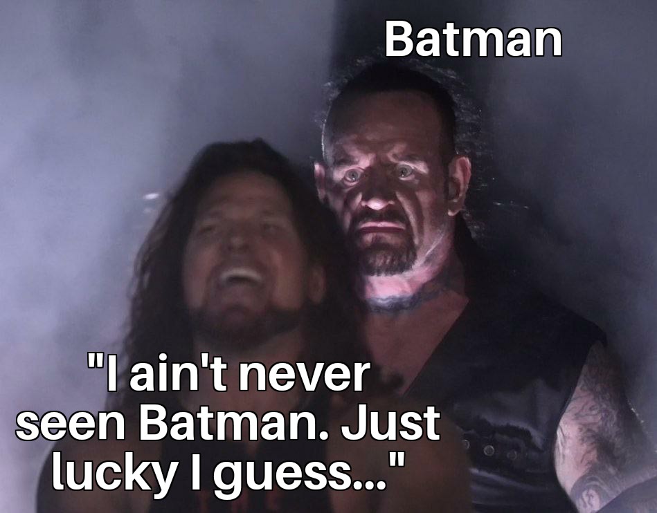 I will find you and I will throw you off a building... nonlethally of