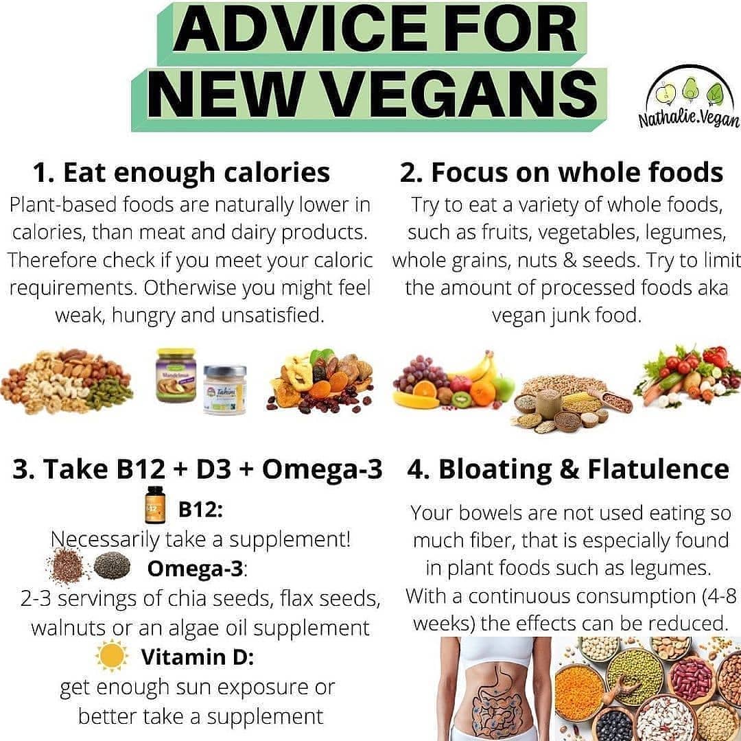 What advice would you add for new vegans? Veganforbeginners