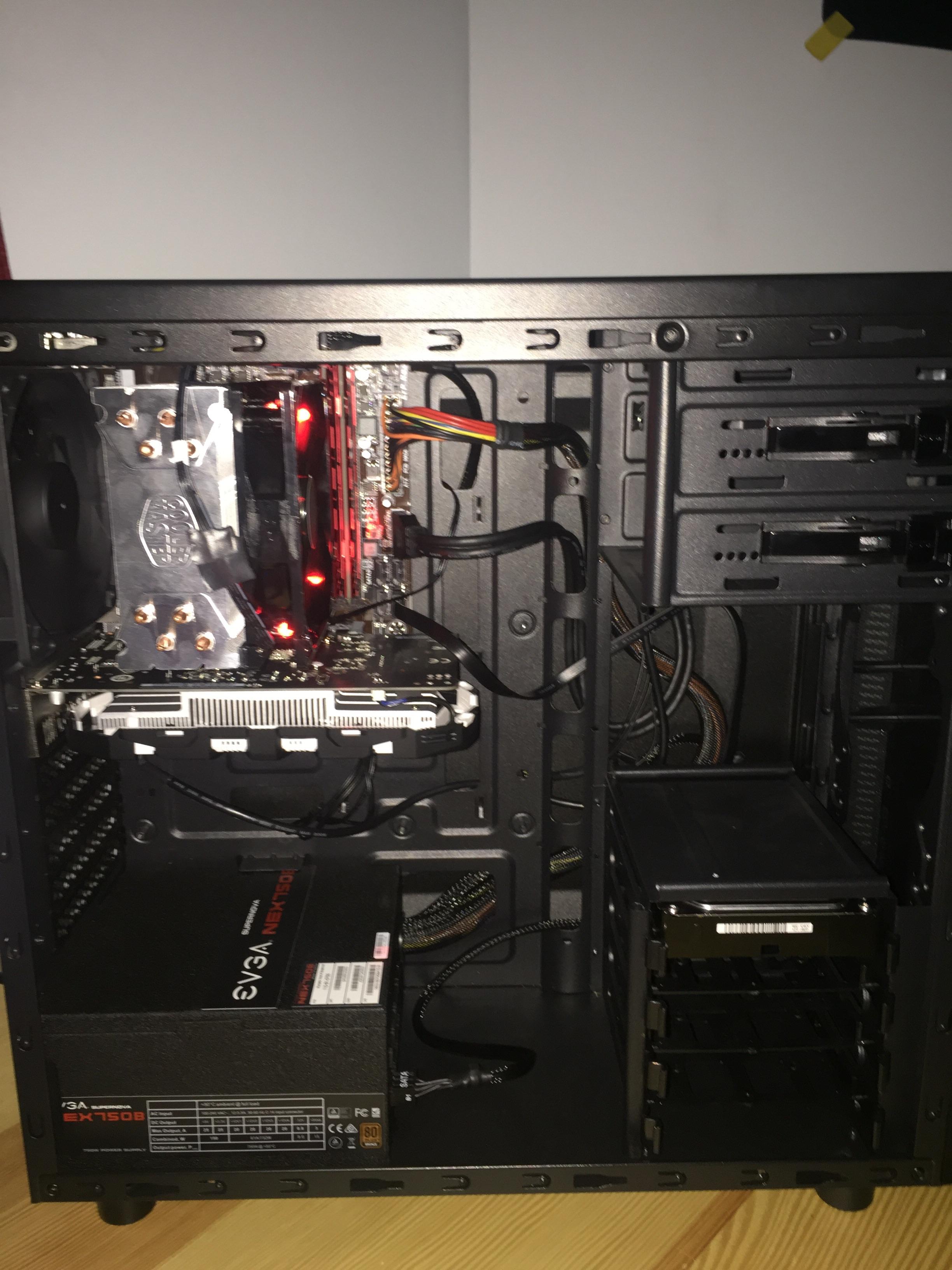 After a long wait and two motherboards later, it has been completed. Finally I have completely