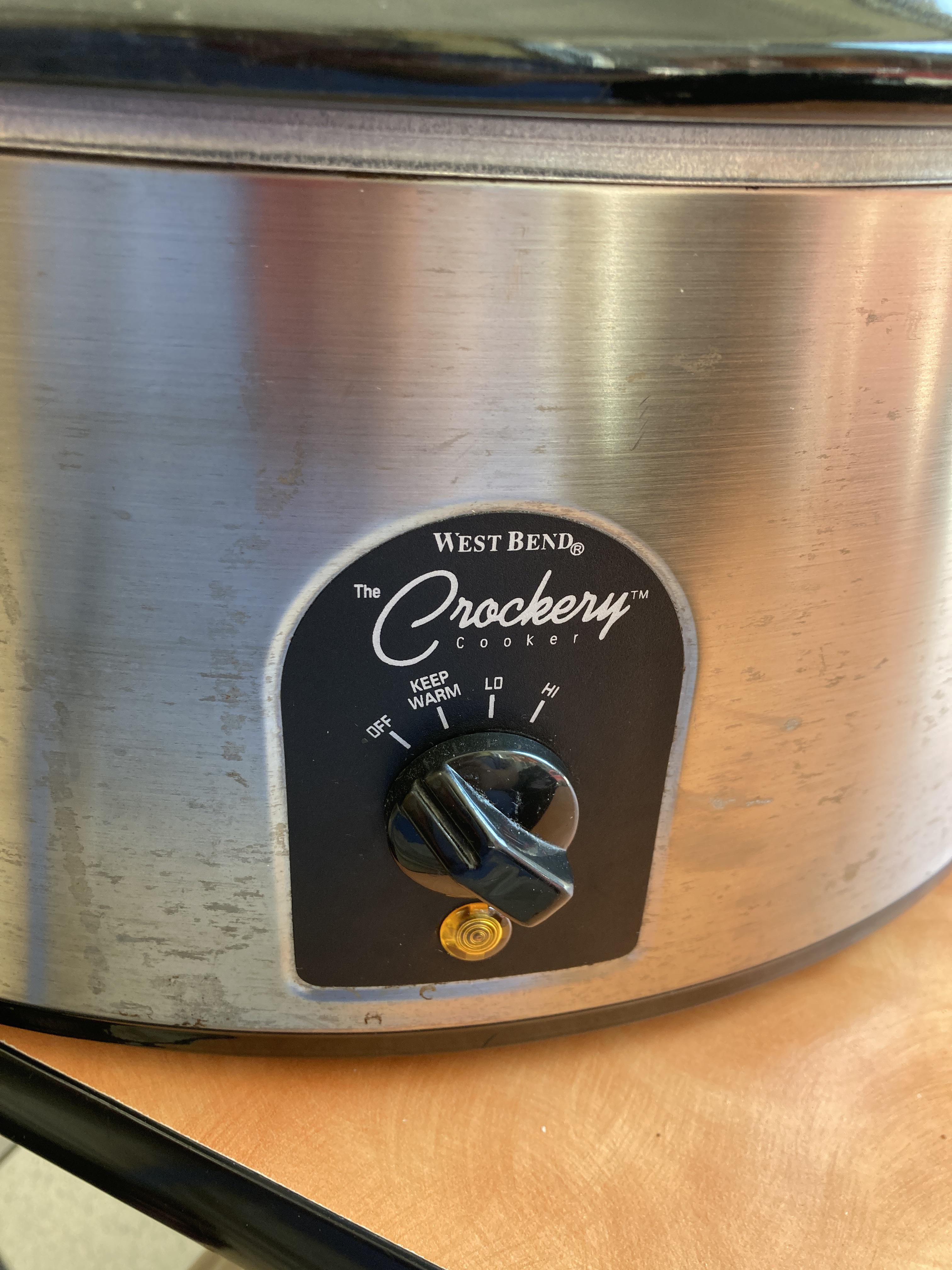 Should I keep this secondhand slow cooker? r/slowcooking