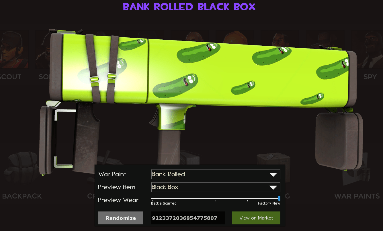 I turned myself into a War Paint Morty! I'm War Paint Rick! r/tf2