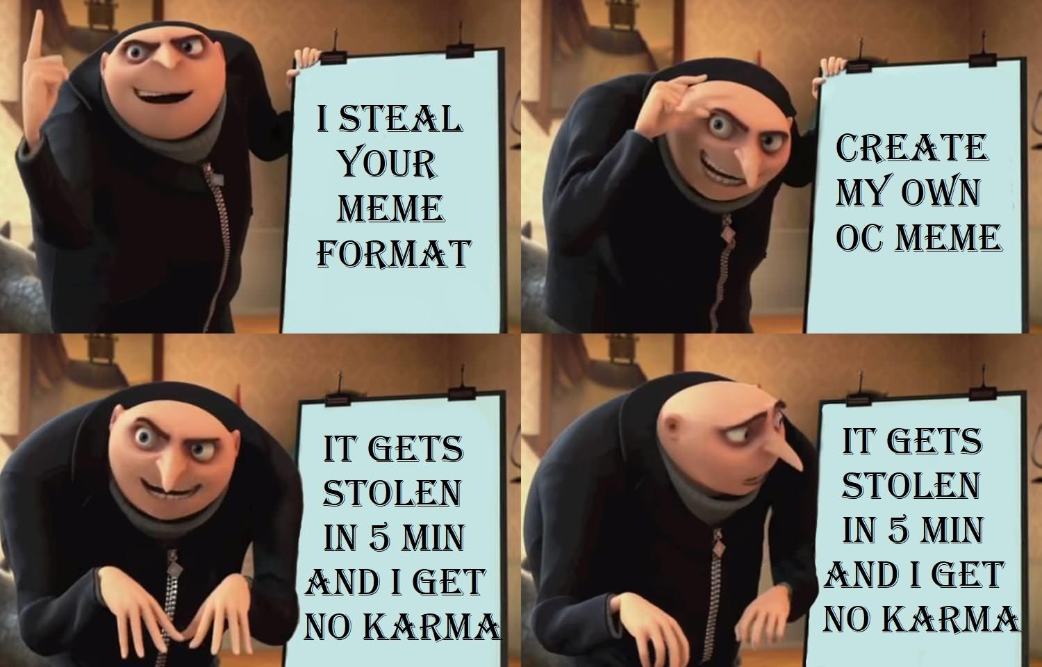 Stealing your meme memes