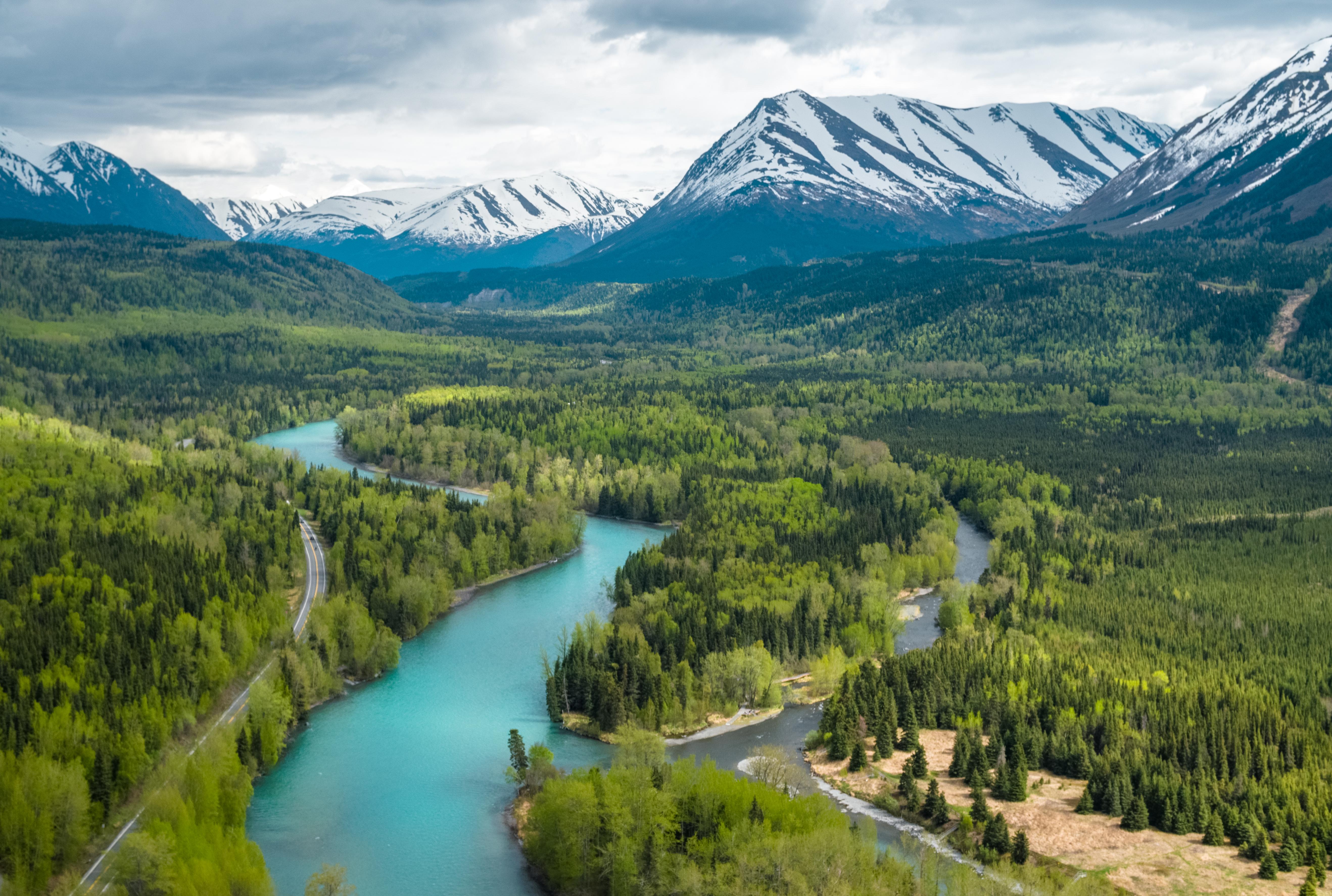 Conflux of the Kenai and Russian River this Spring r/alaska