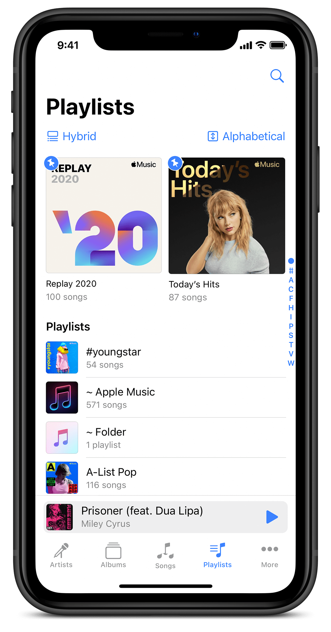 My Recently played showing up on brothers Apple Music (family account