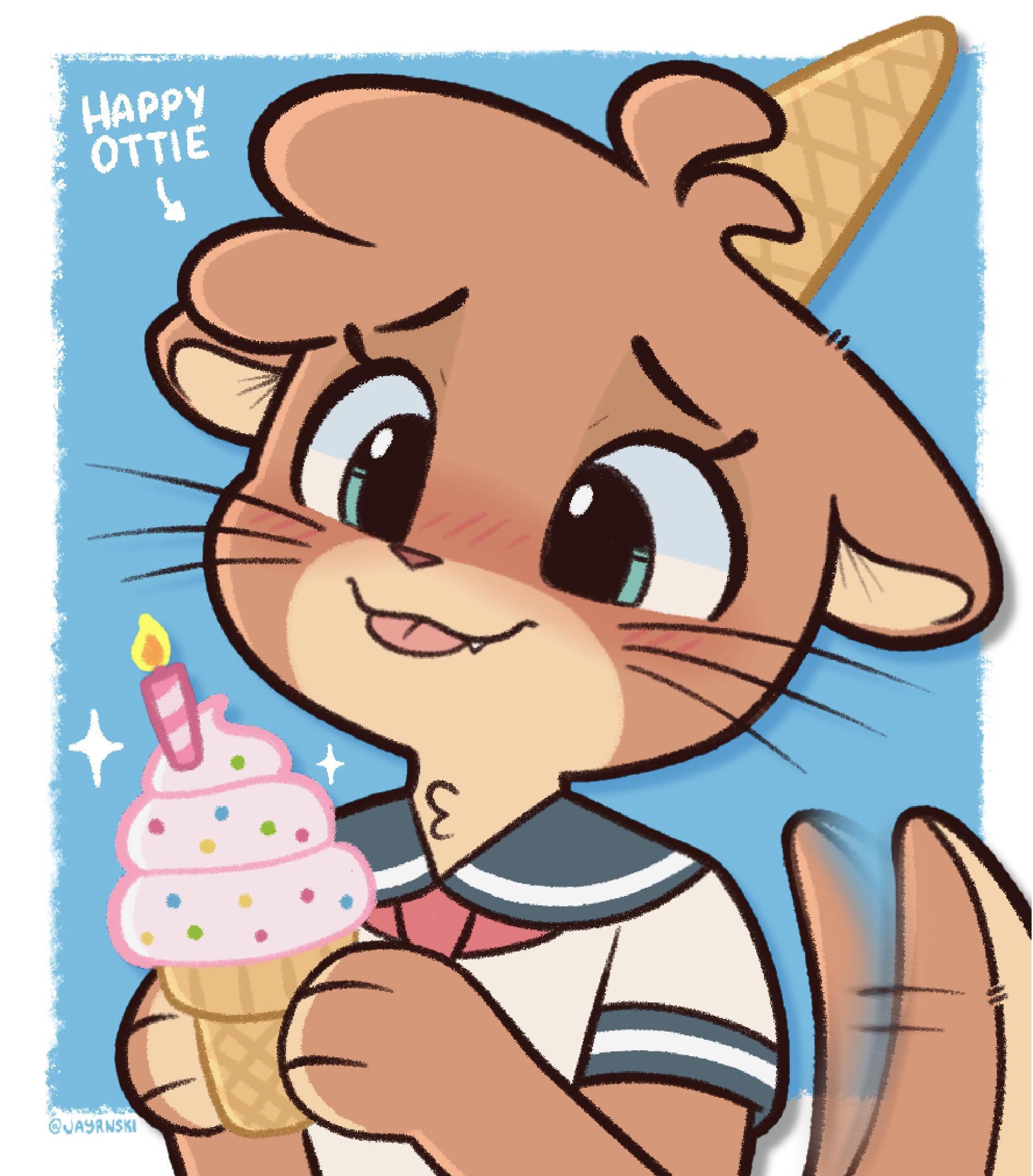 Is my birthday today! 3 🎂 (jayrnski) r/furry