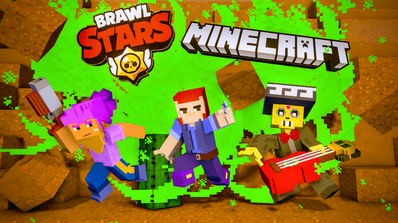 My Brawl Stars Minecraft Fan Art! [Repost] Brawlstars