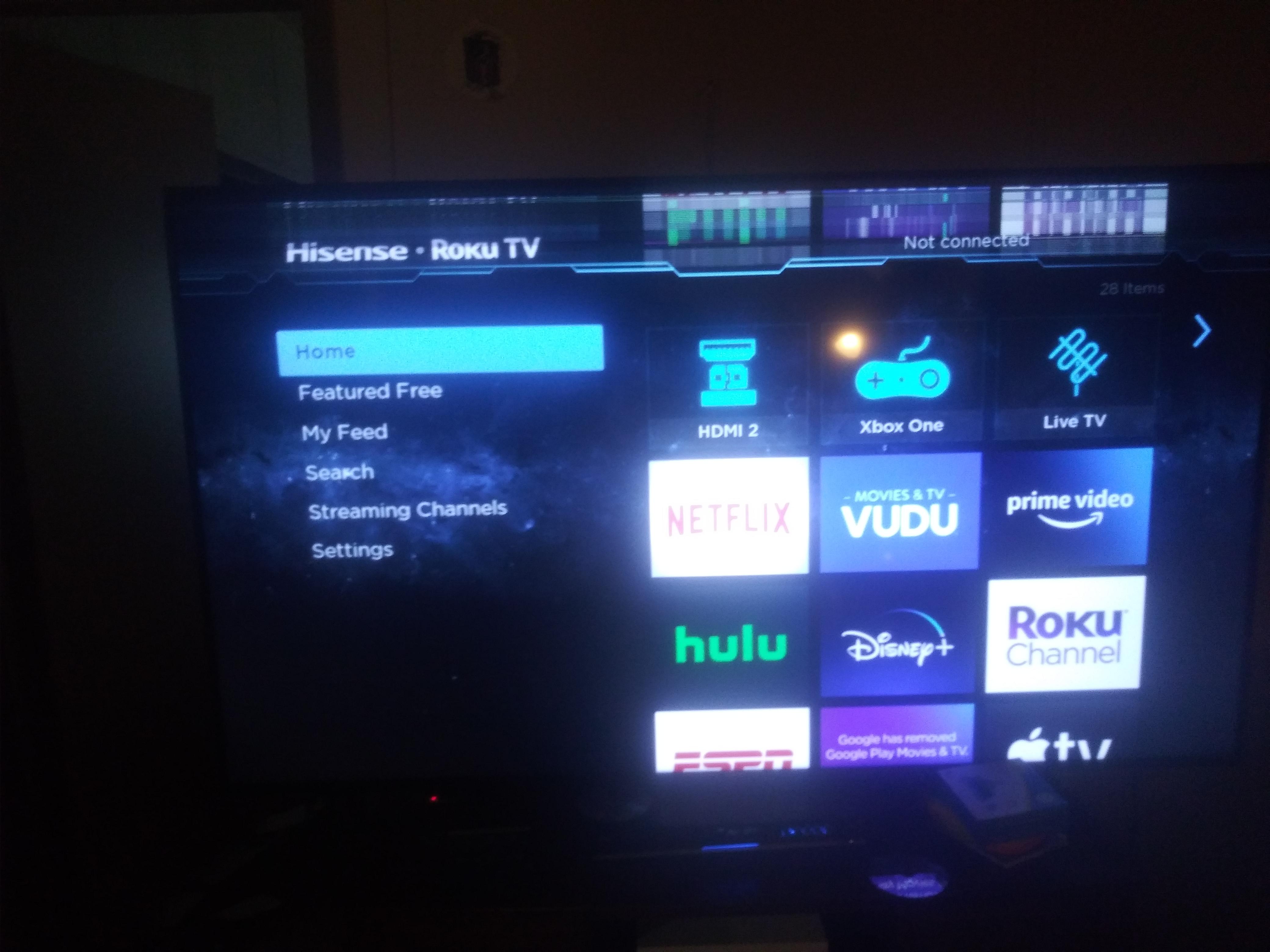 Came back from out of town, and now the screen is flickering and