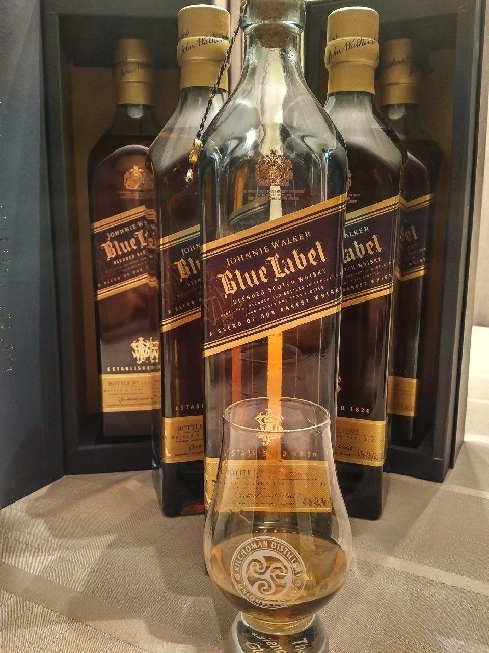 Review 4 Johnnie Walker Blue Label r/Scotch