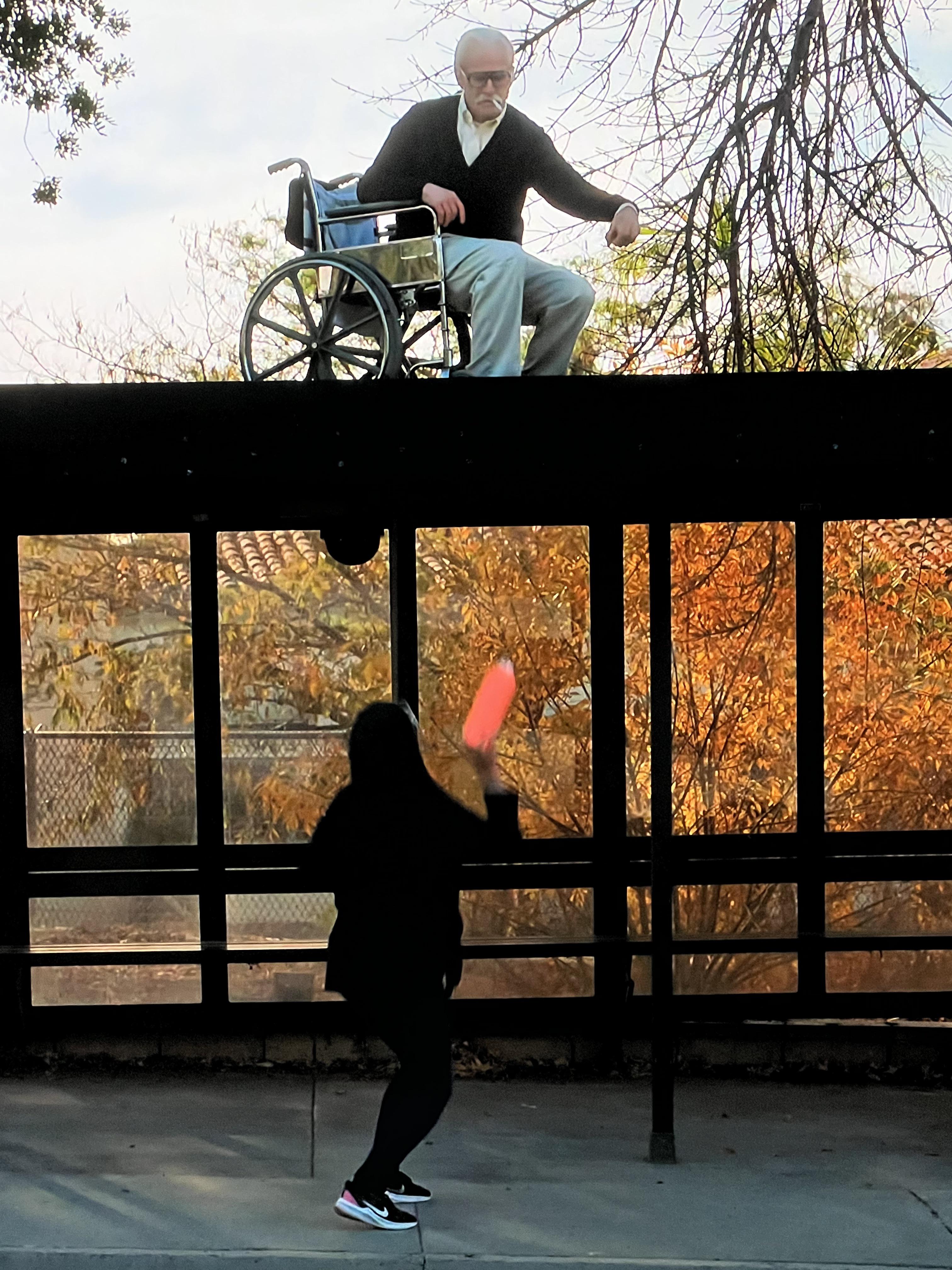 Noticed the fire in this bit was CGI in 4.5 r/jackass