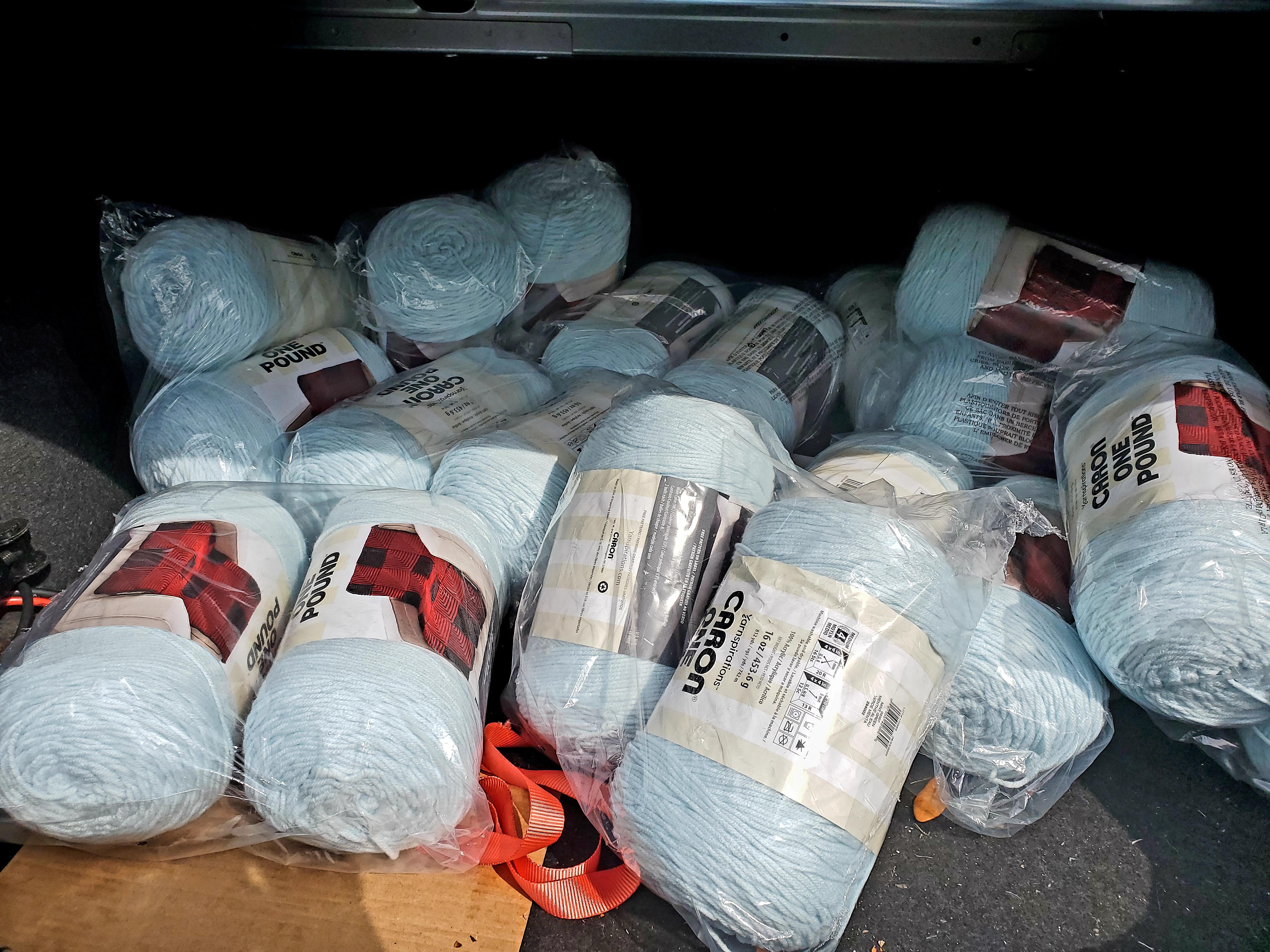 Guess who bought more yarn today? Ollie's Bargain outlet had these and