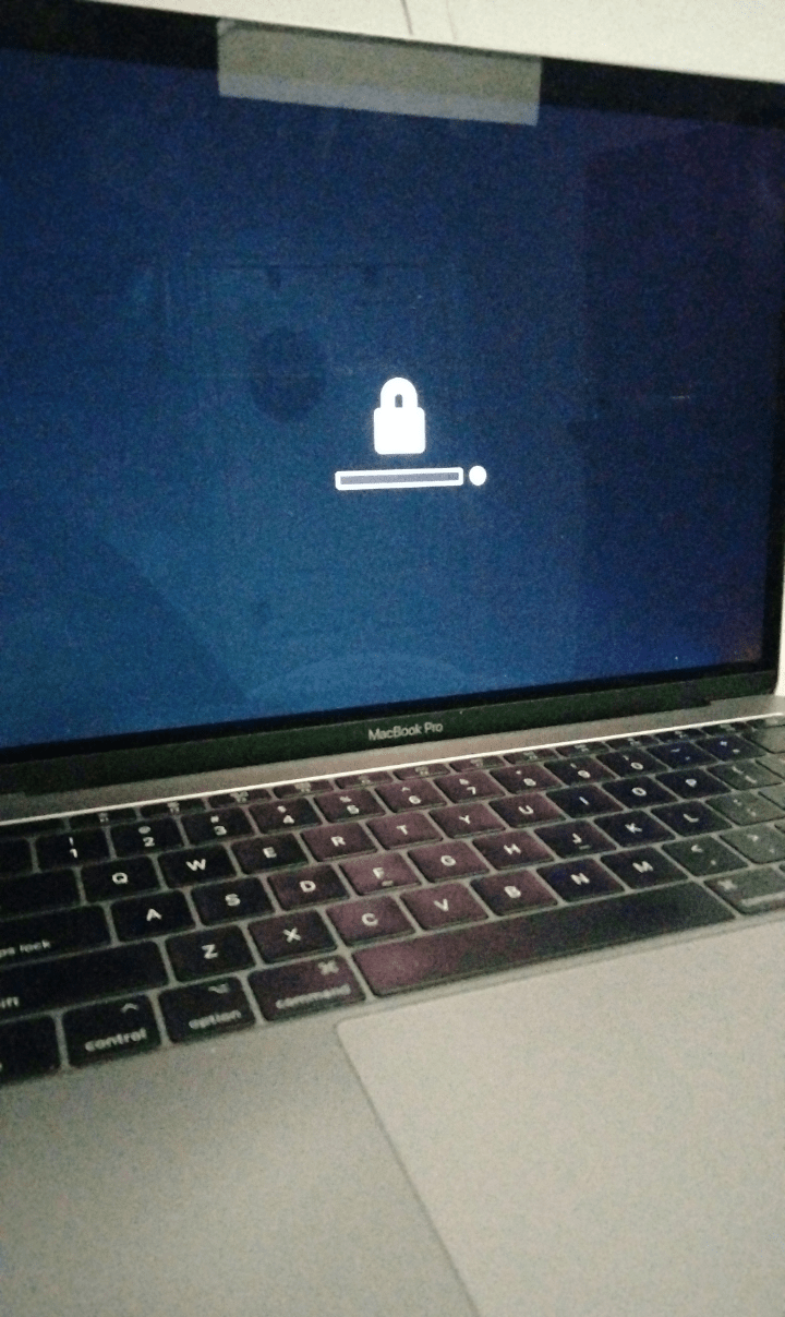 There's a EFi / Firmware lock on my MacBook Pro A1708 what can I do