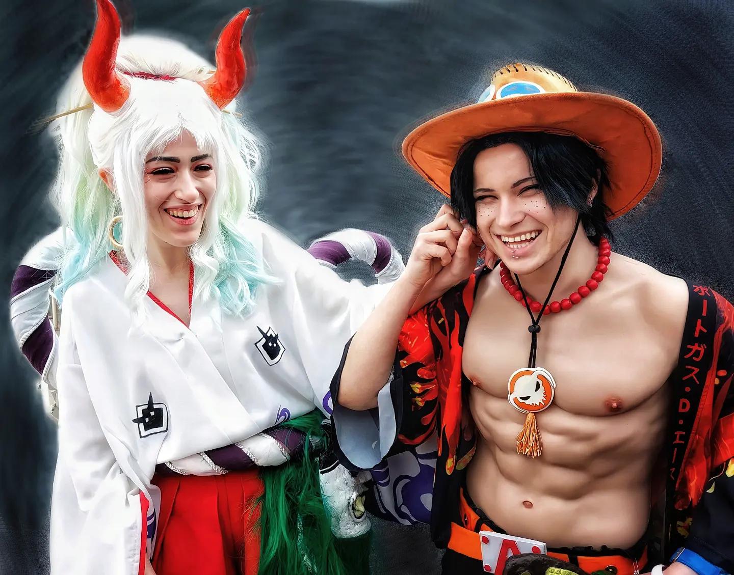 Ace & Yamato (One Piece) // IGs Ace /xpotheosis Yamato