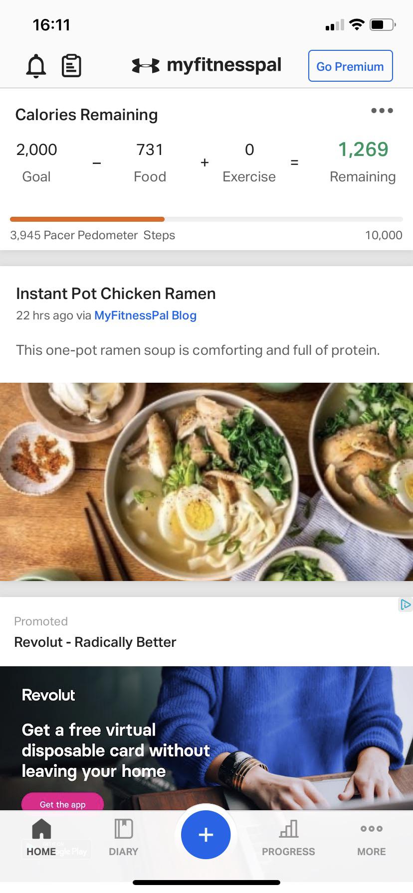 So I was walking around today and at around 3 I clock the exercise