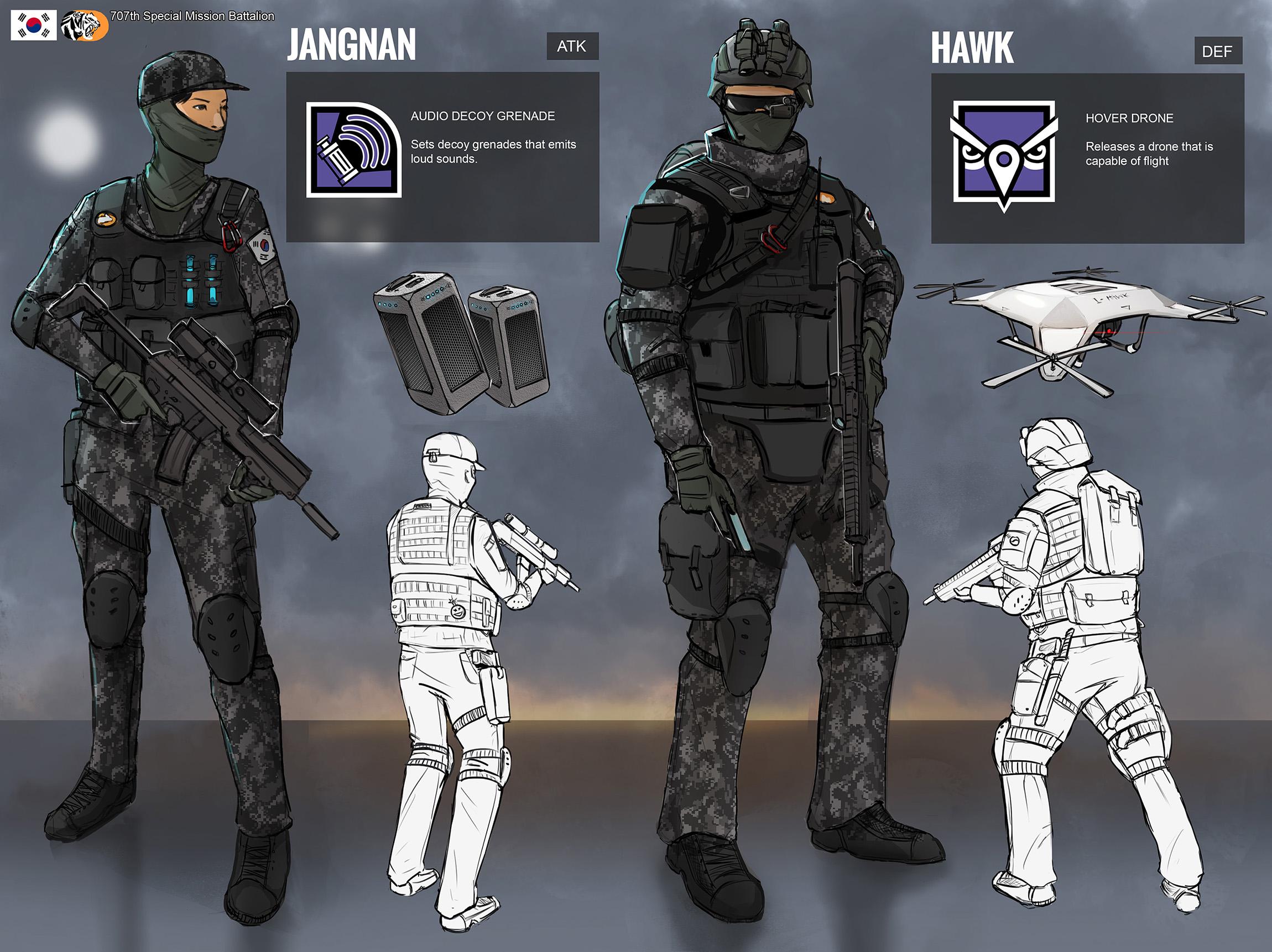 Rainbow 6 Operator. Idea from YellowTheKid and art by