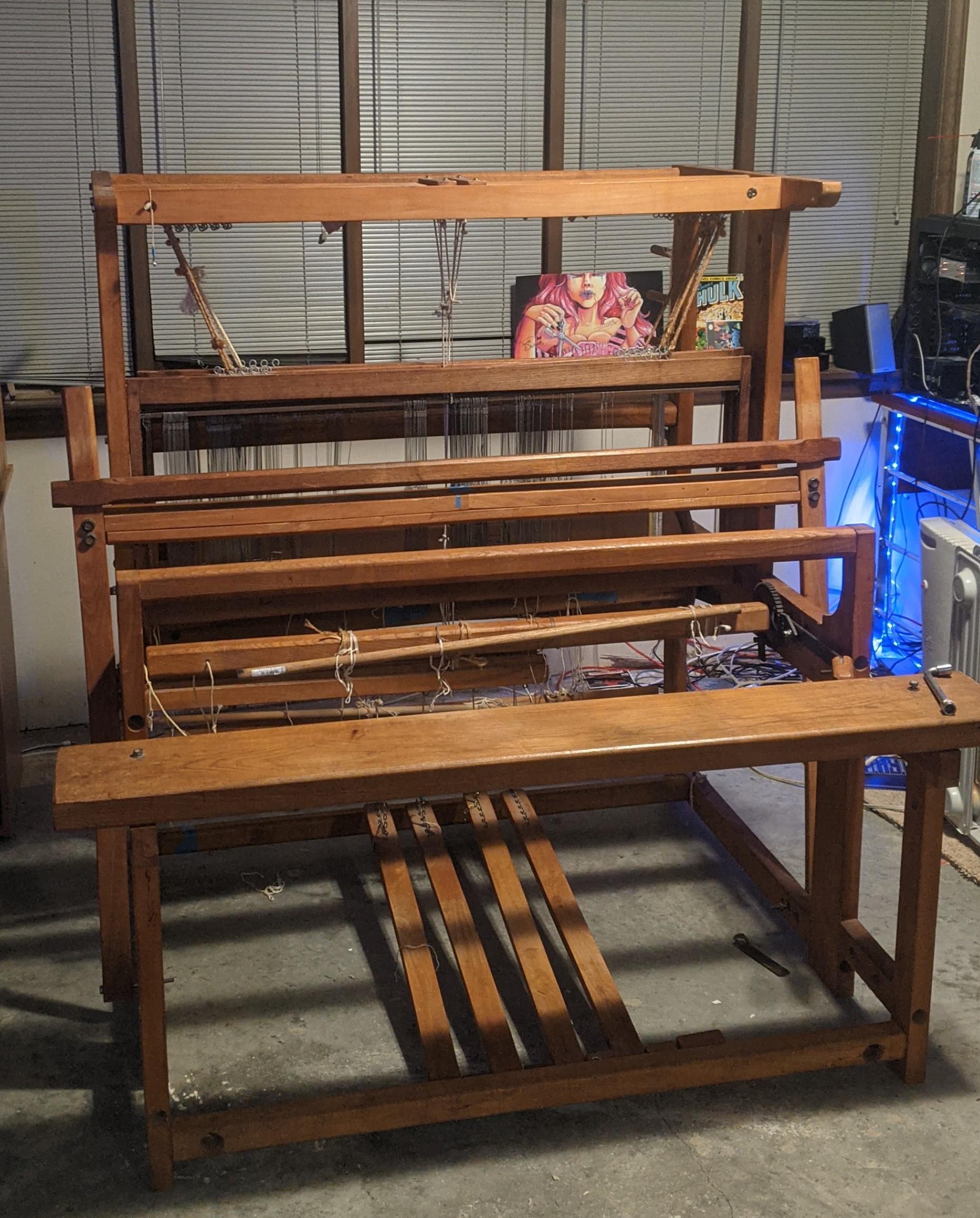 She's home, and all together!! (Minus the reed). My first floor loom