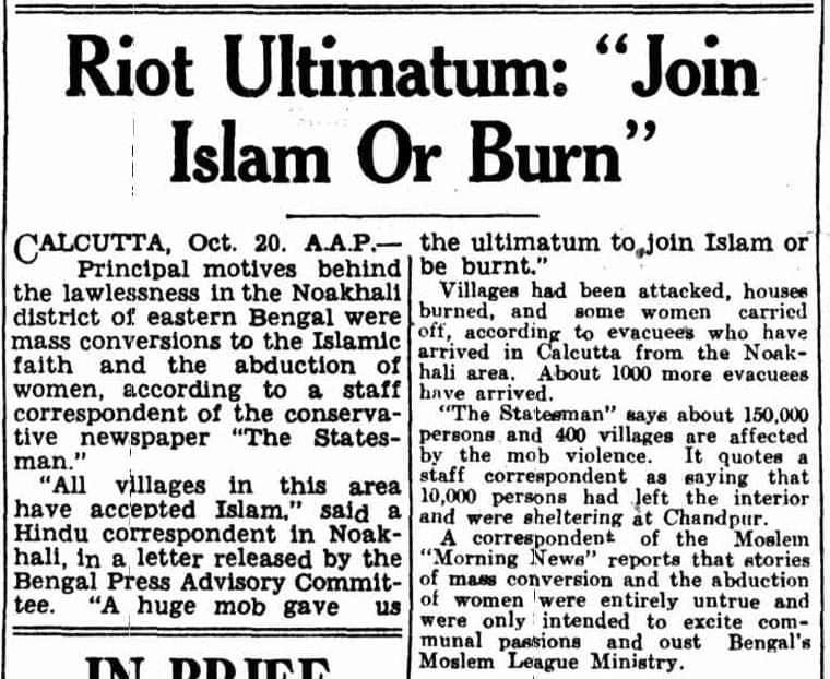 Noakhali and the Unspoken Toll of Islamic Extremism