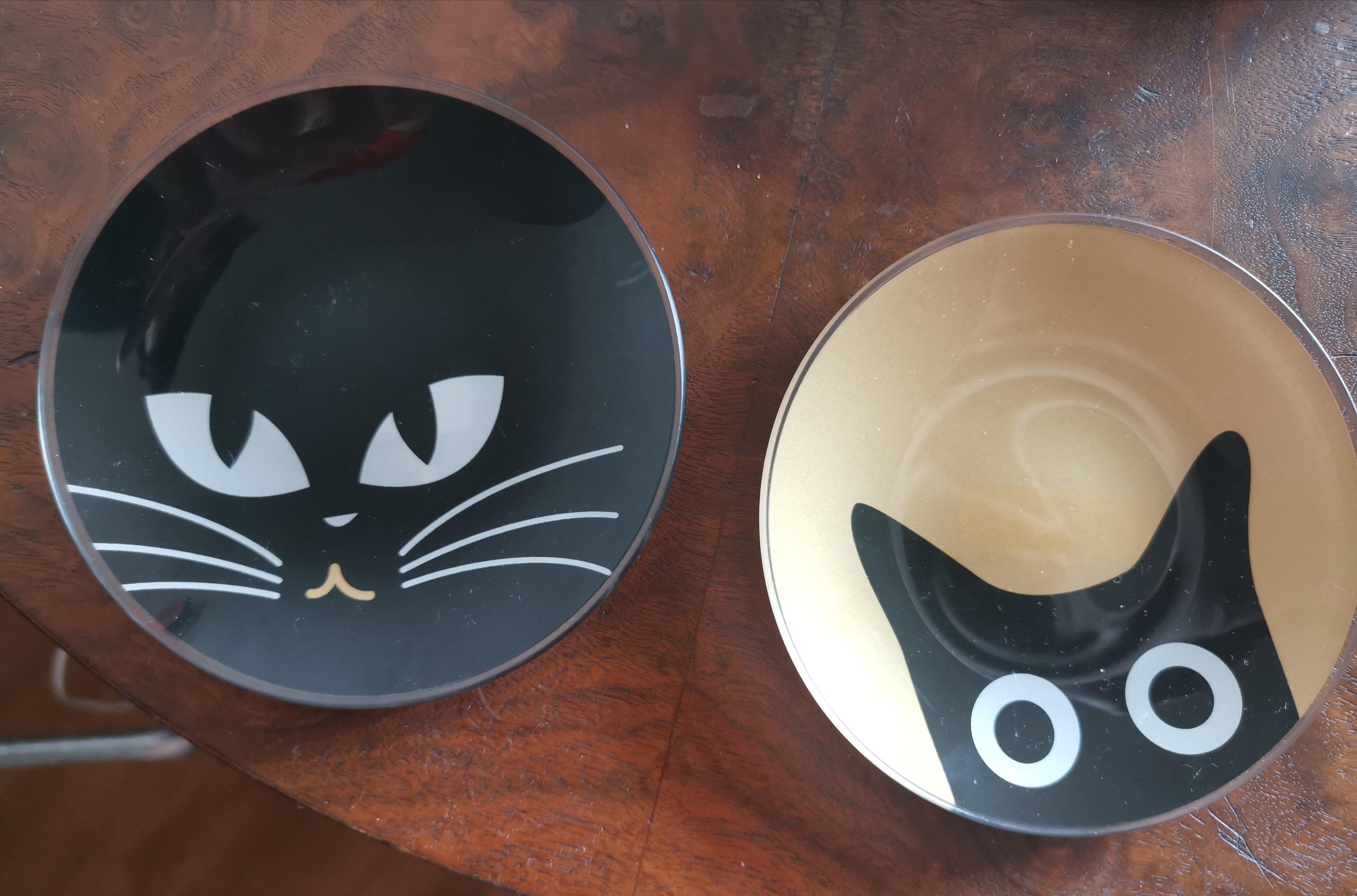 Found these insanely cute made in Japan glass dishes for 59c at