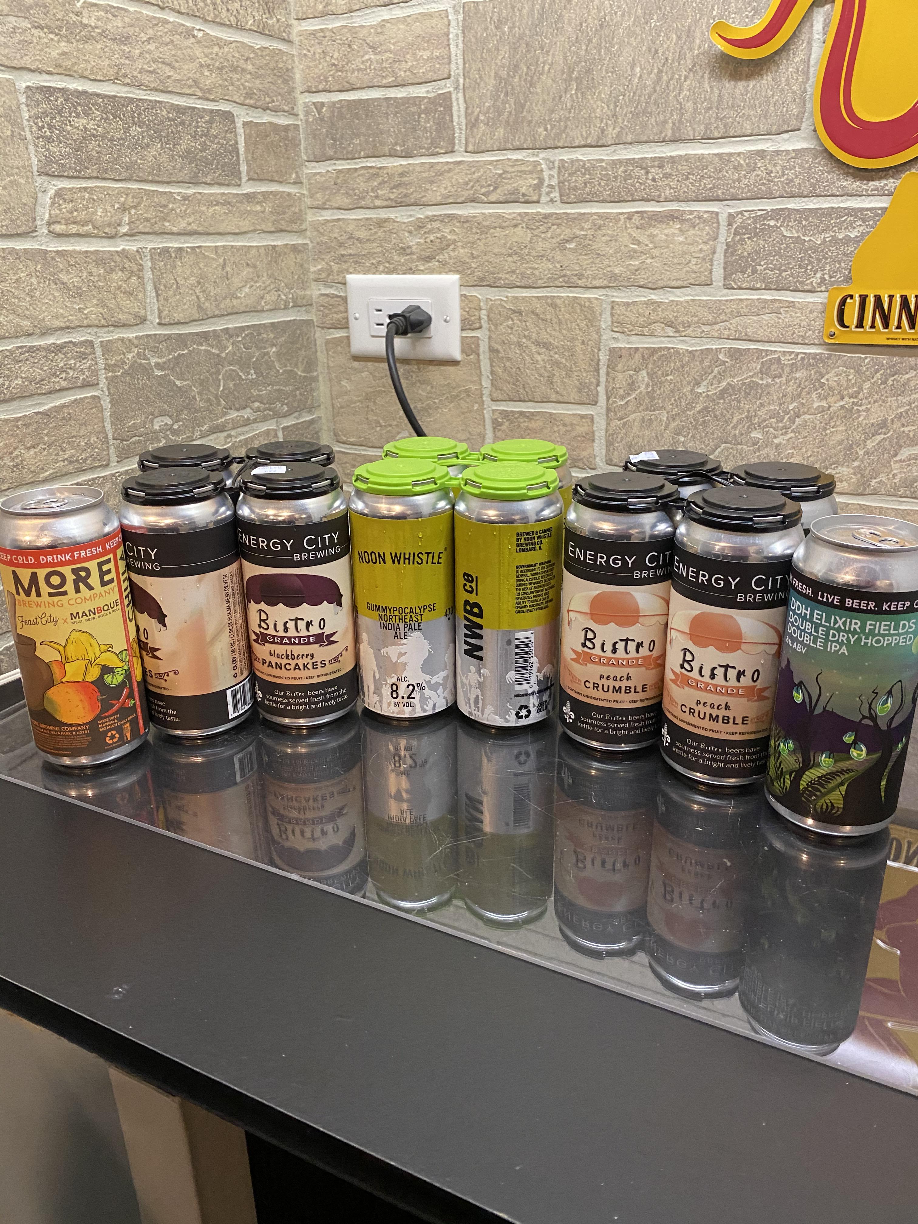 Made three local stops today. More Brewing (villa park, IL) Noon