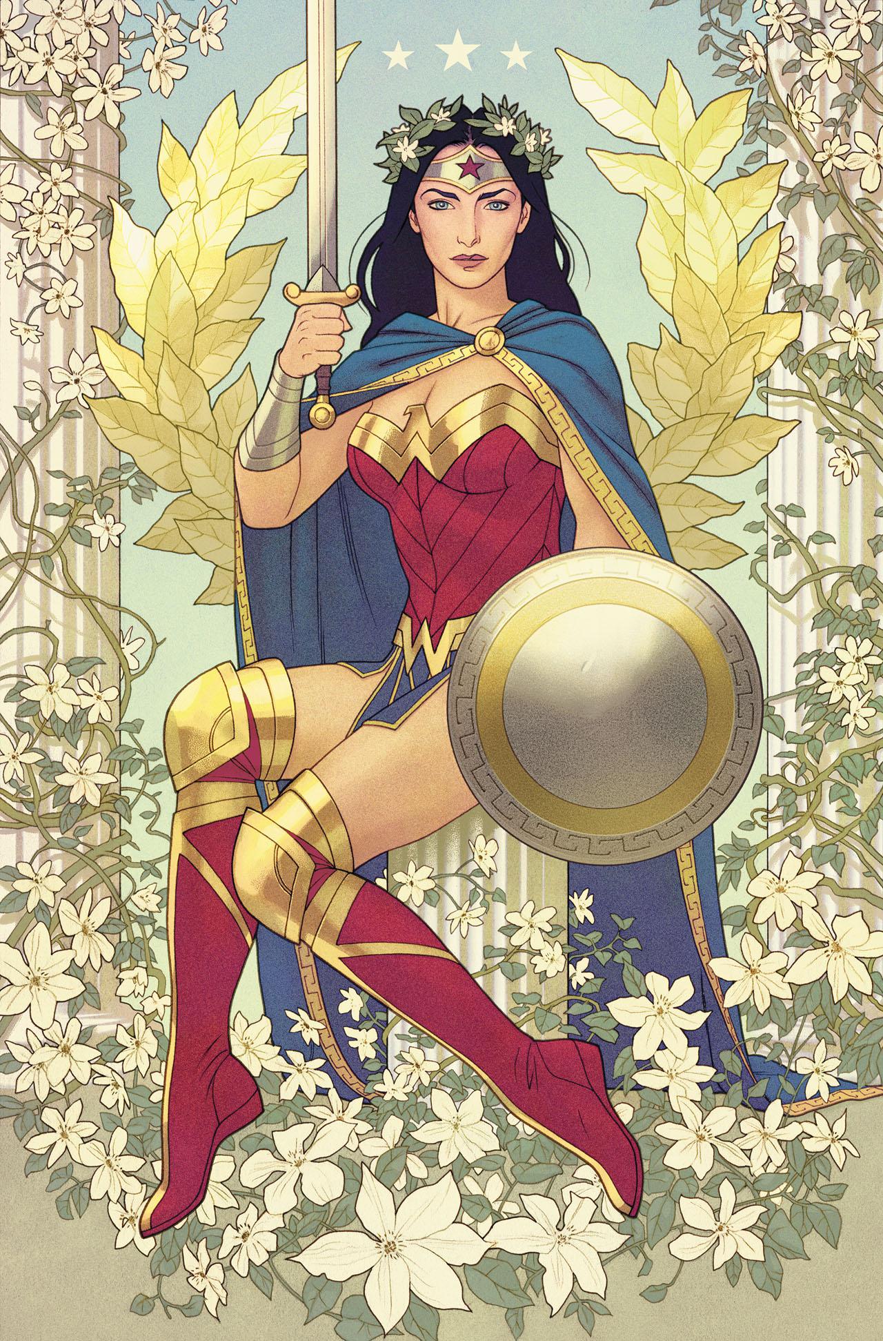 [Cover] Wonder Woman (1942) 764 Textless Variant Cover by Joshua